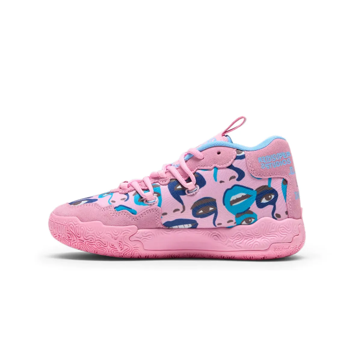   LaMelo Ball   KidSuper Kids MB.03 'Pink Lilac' Vibrant Design