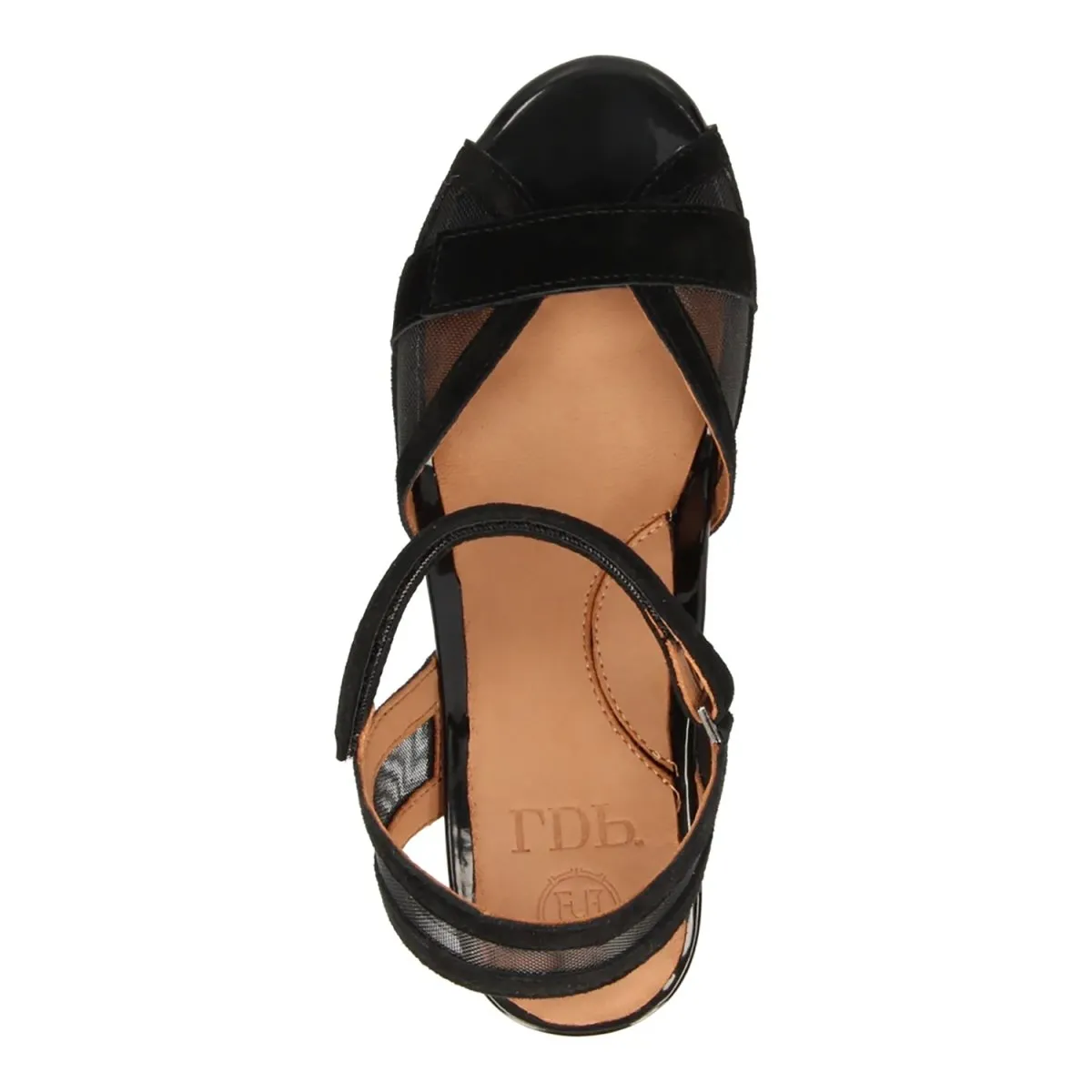 Form Shade British Fit L'Amour Des Pieds Women's Mahiya Black Suede/mesh
