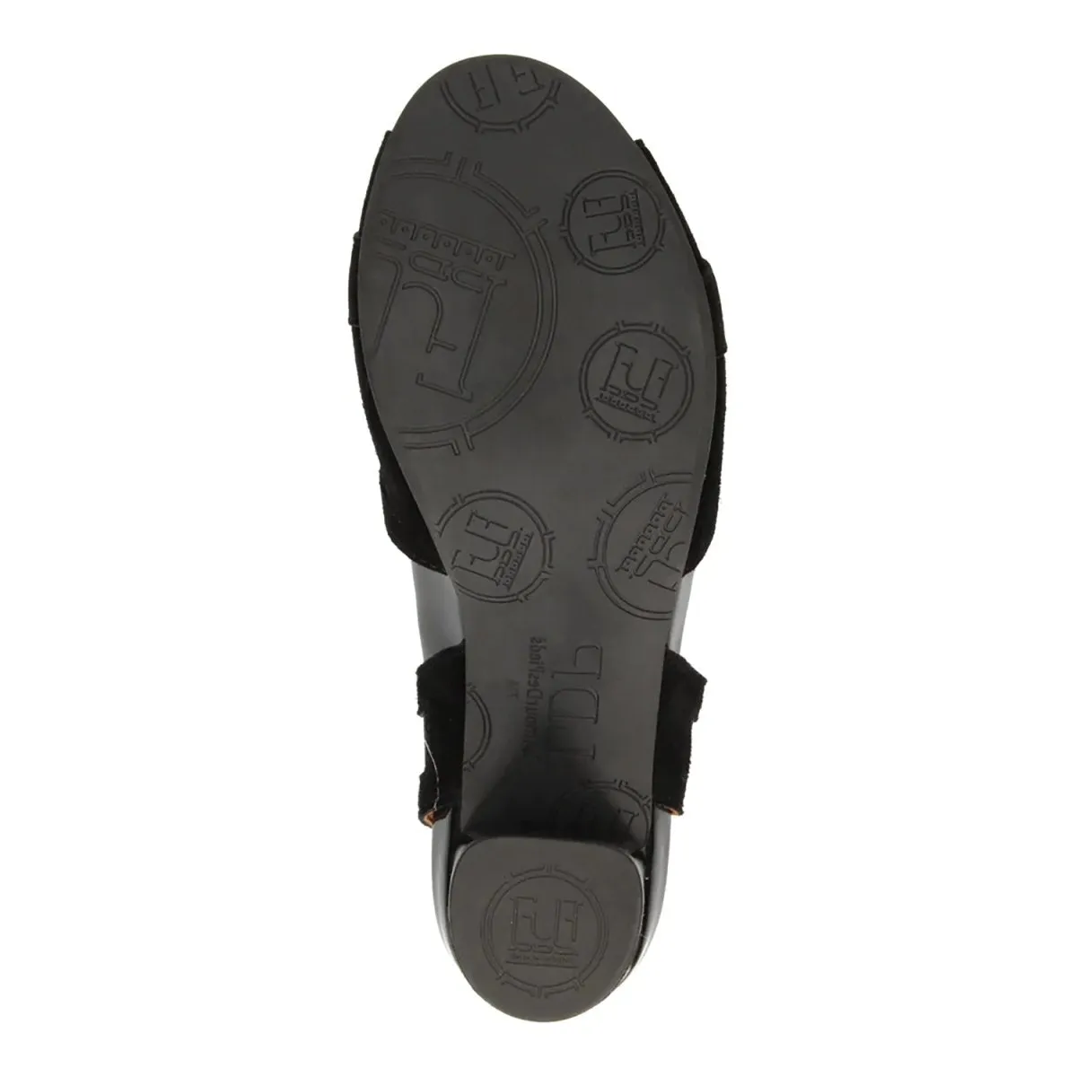 L'Amour Des Pieds Women's Mahiya Black Suede/mesh Anti Slip Sole Toe Ease