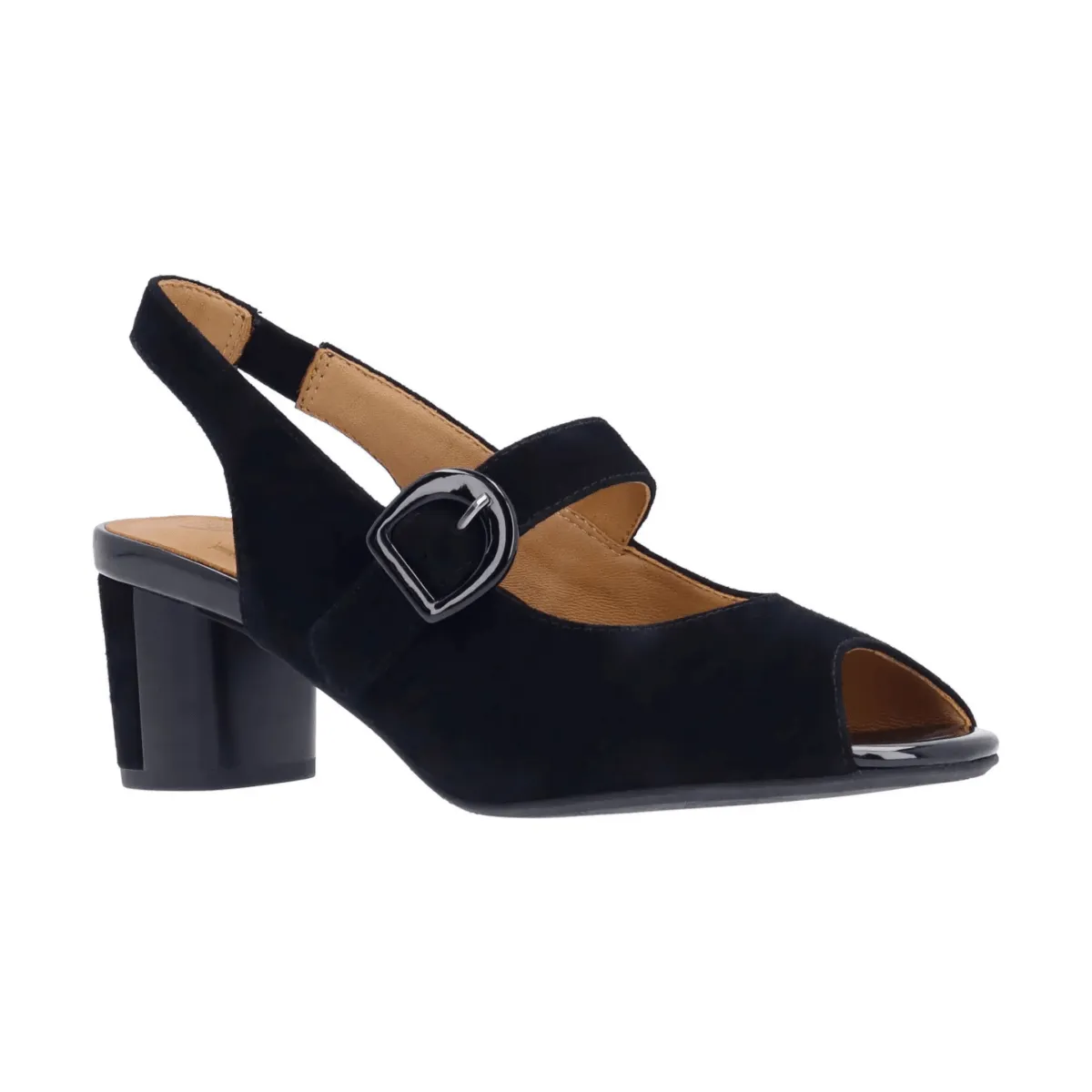 Base Fit L'Amour Des Pieds Women's Merryn Black Kidsuede
