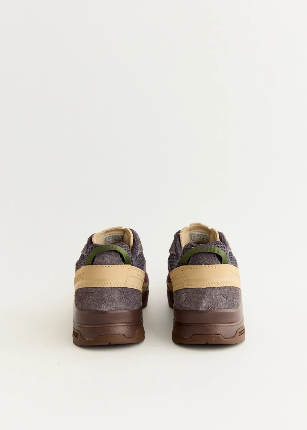 X-ALP Suede 'Plum Perfect' Sneakers Non - Slip