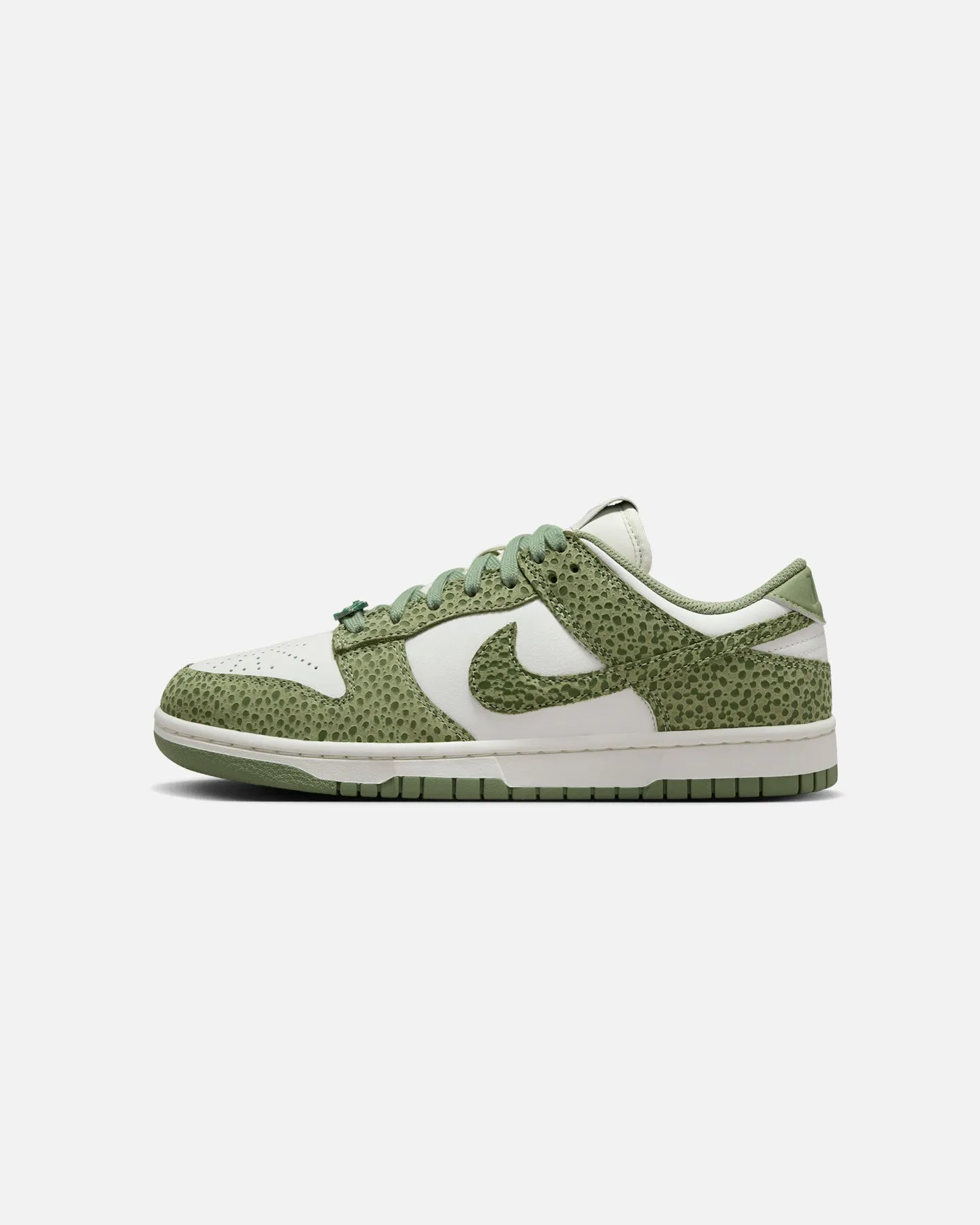 Nike Women's Dunk Low Premium Oil Green Cushioned look