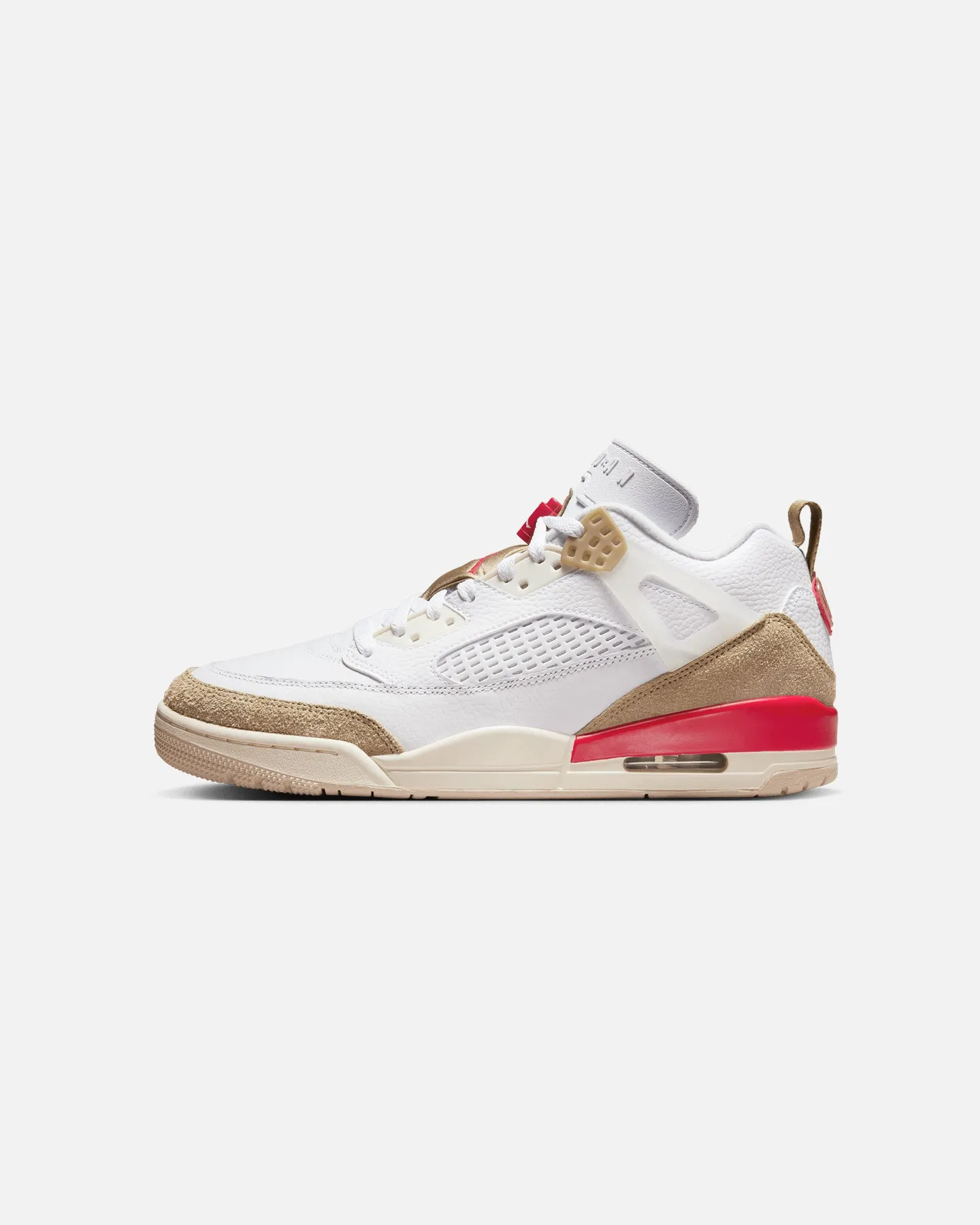 Jordan Spizike Low White/Red Peak Mode