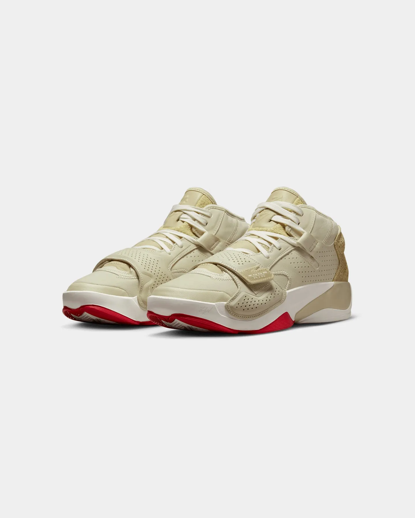 Peak Step Jordan Zion 2 Fossil/Sail-Team Gold-University Red