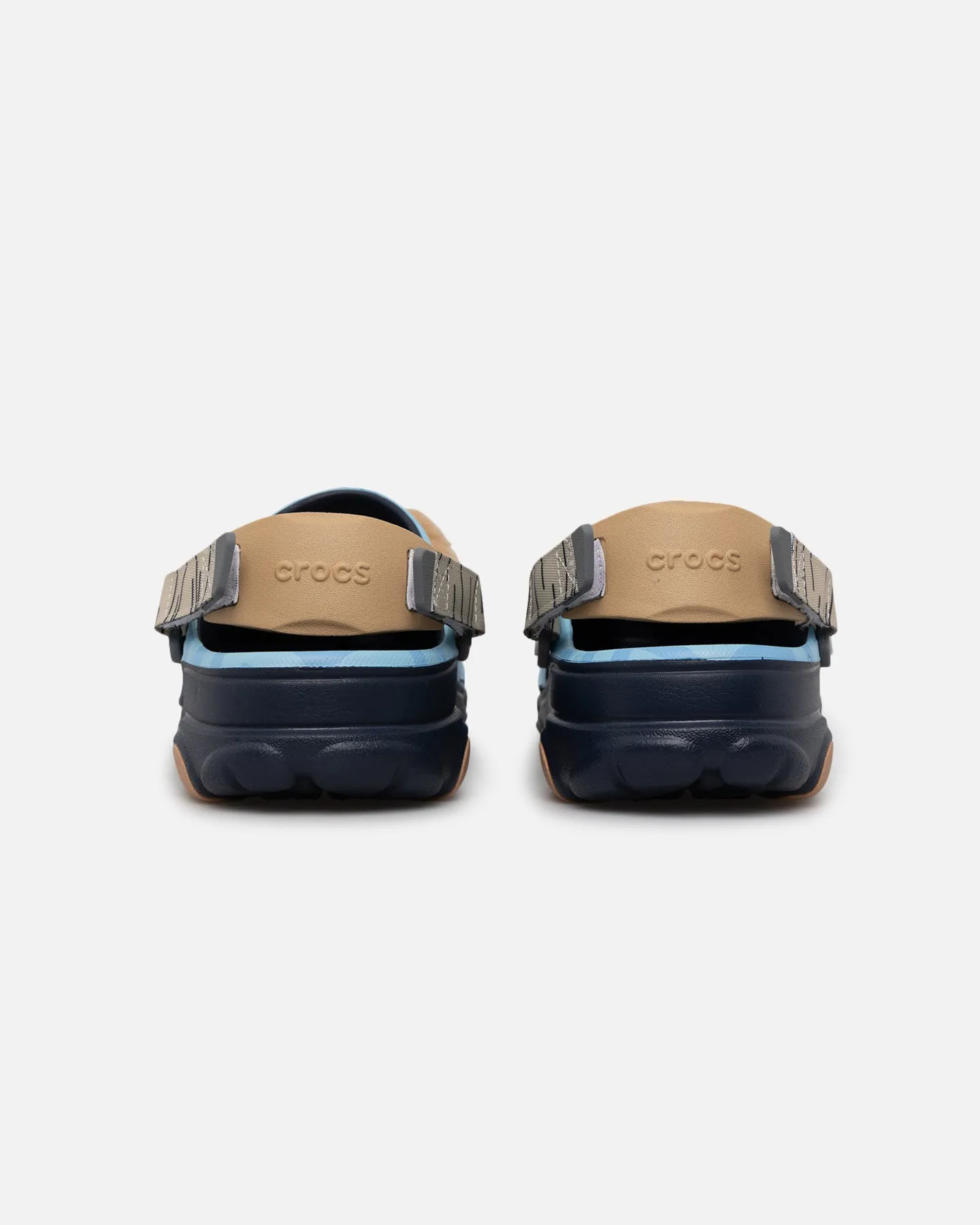 Crocs X Demon Slayer Inosuke Hashibira All-Terrain Clog Navy Wave Flow Sole Soft