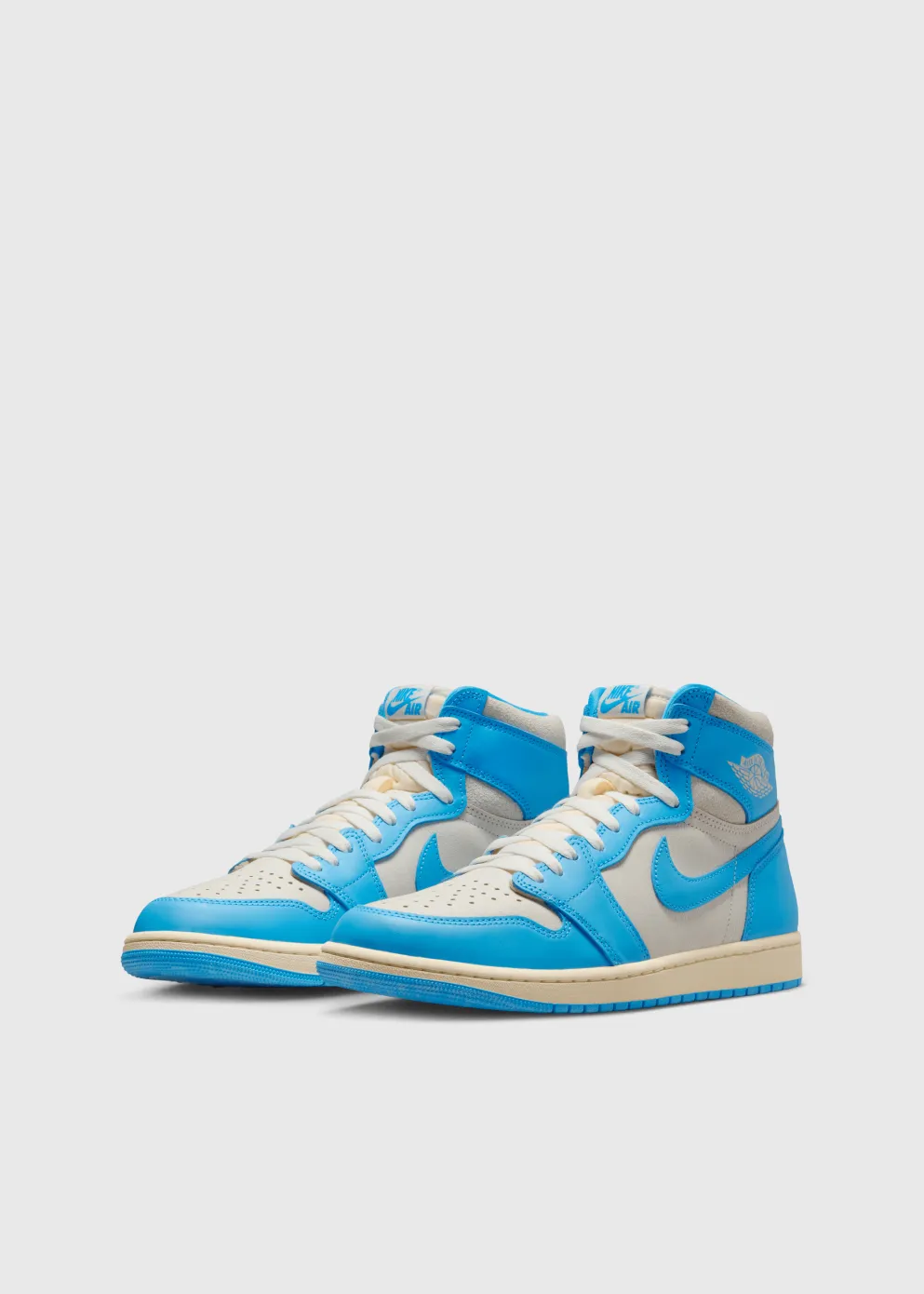Air Jordan 1 Retro High OG 'UNC Reimagined' Sneakers Characteristic