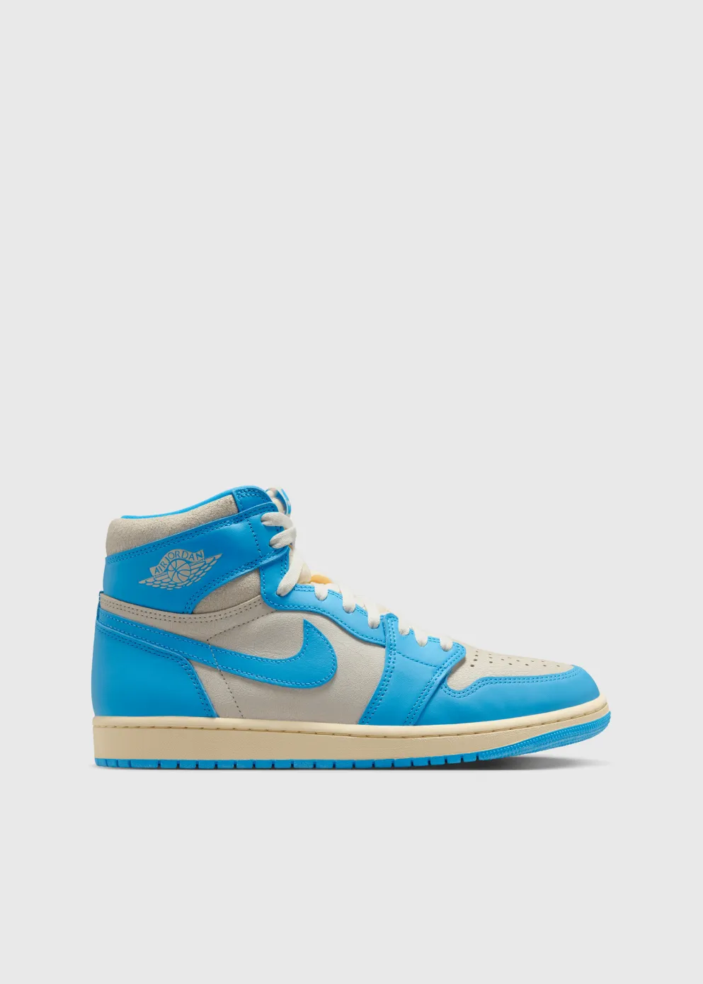 trendy teenagers kids - style Air Jordan 1 Retro High OG 'UNC Reimagined' Sneakers
