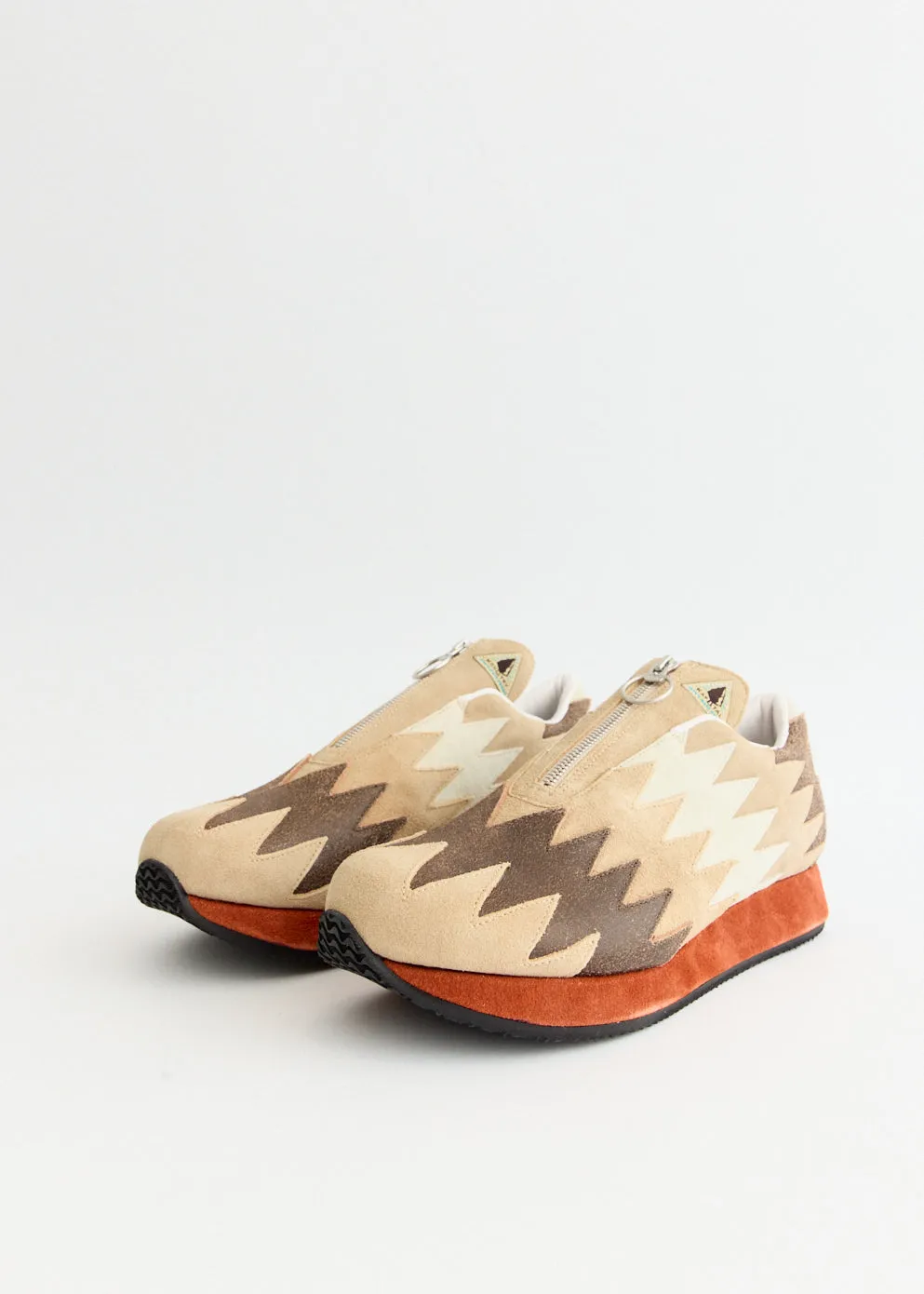All-around traction midsole - type Leather NAVAJO Spallow Sneakers