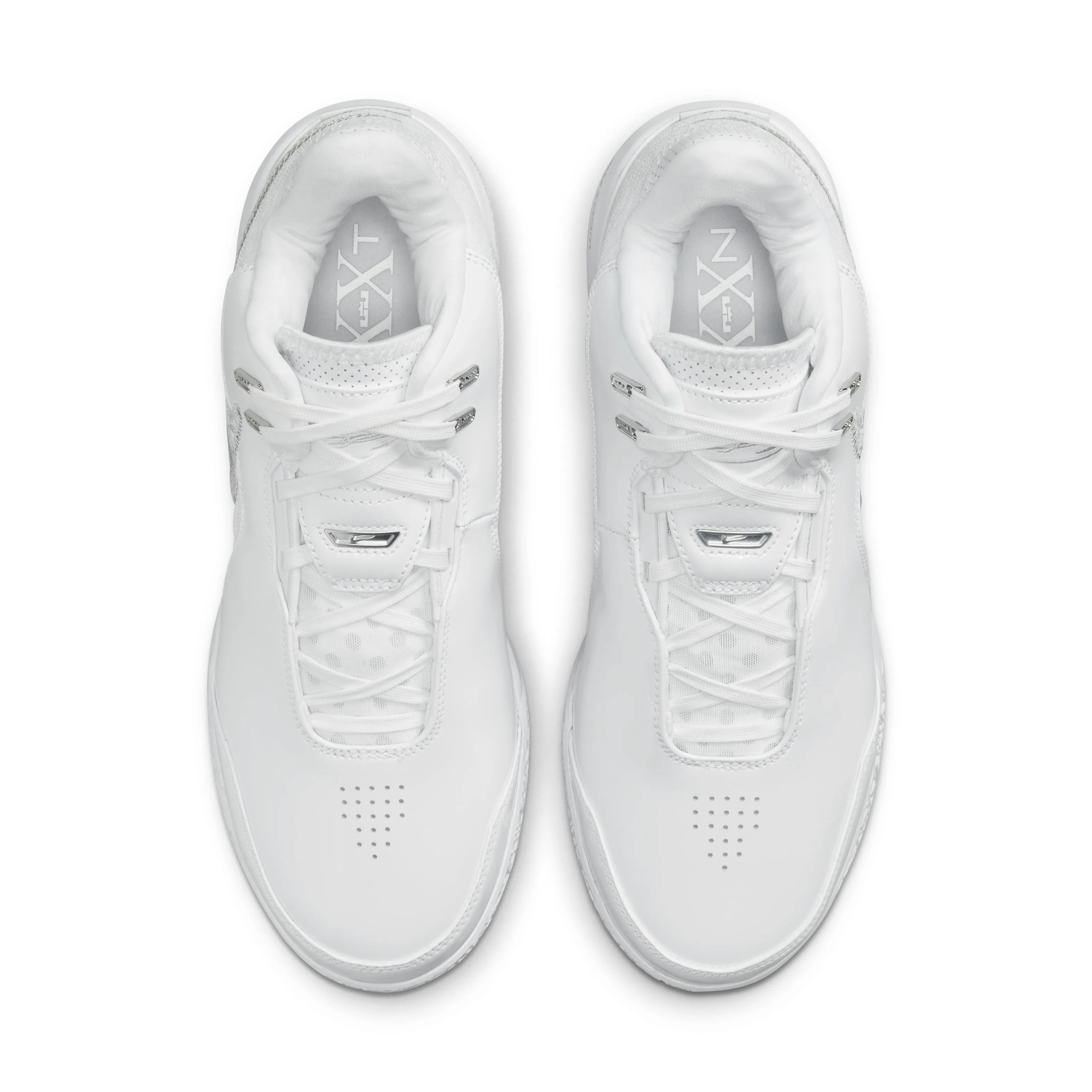 LeBron NXXT Gen AMPD EP 'White Smoke Grey' Court Grip