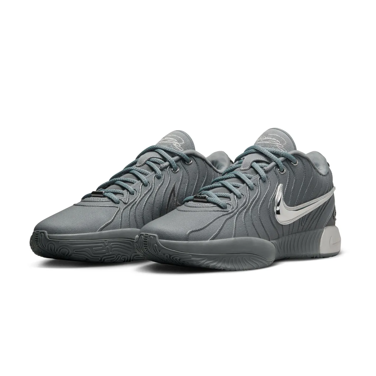 Lebron XXI EP 'Cool Grey' Suede Soft Runway Glow