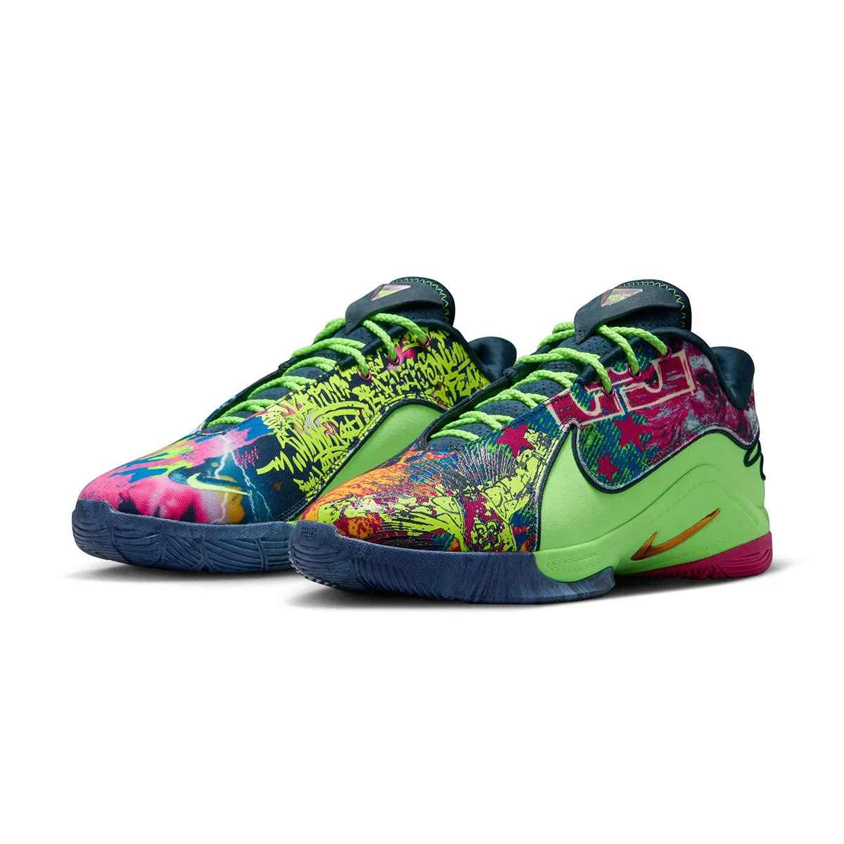 Fitness Story Glow Lebron XXII BW EP 'Blustery Fireberry Ghost Green'