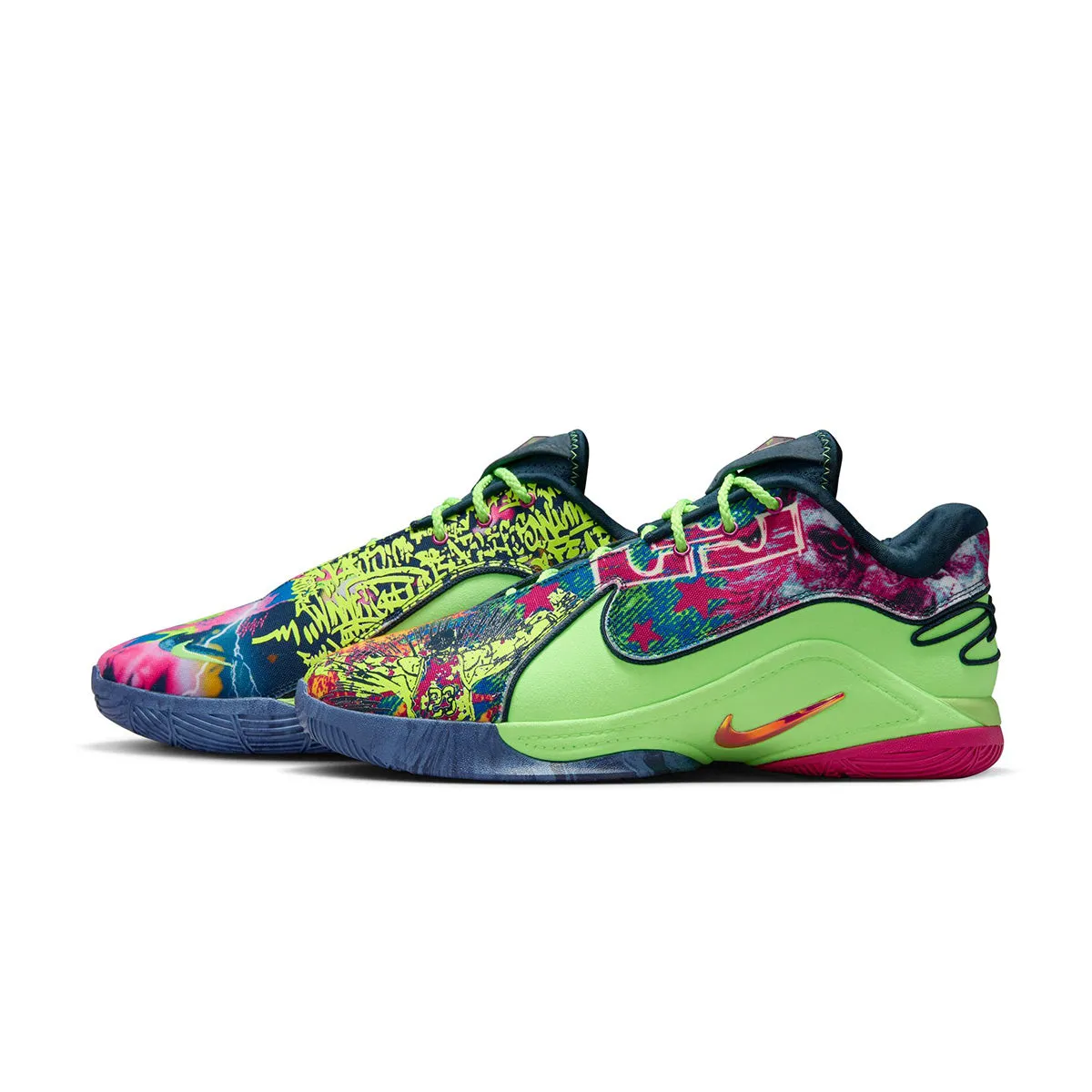 Ventilated Design Lebron XXII BW EP 'Blustery Fireberry Ghost Green'