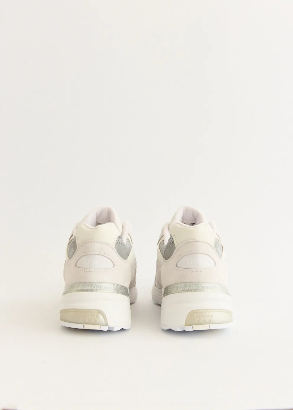 Made in USA 992 'White Reflection' Sneakers Firm Low - cost