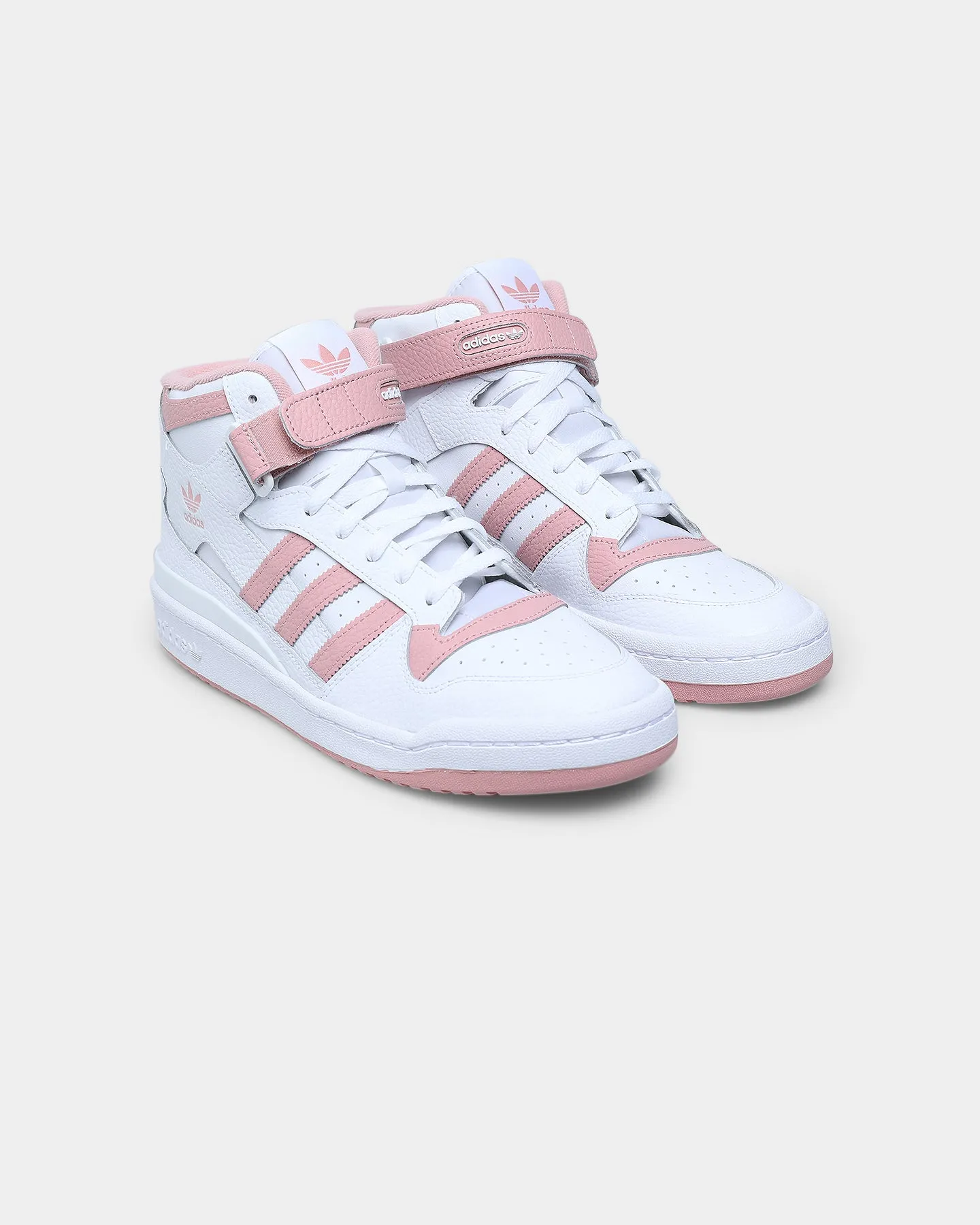 Comfort Step Adidas Forum Mid Cloud White/Wonder Mauve/Cloud White