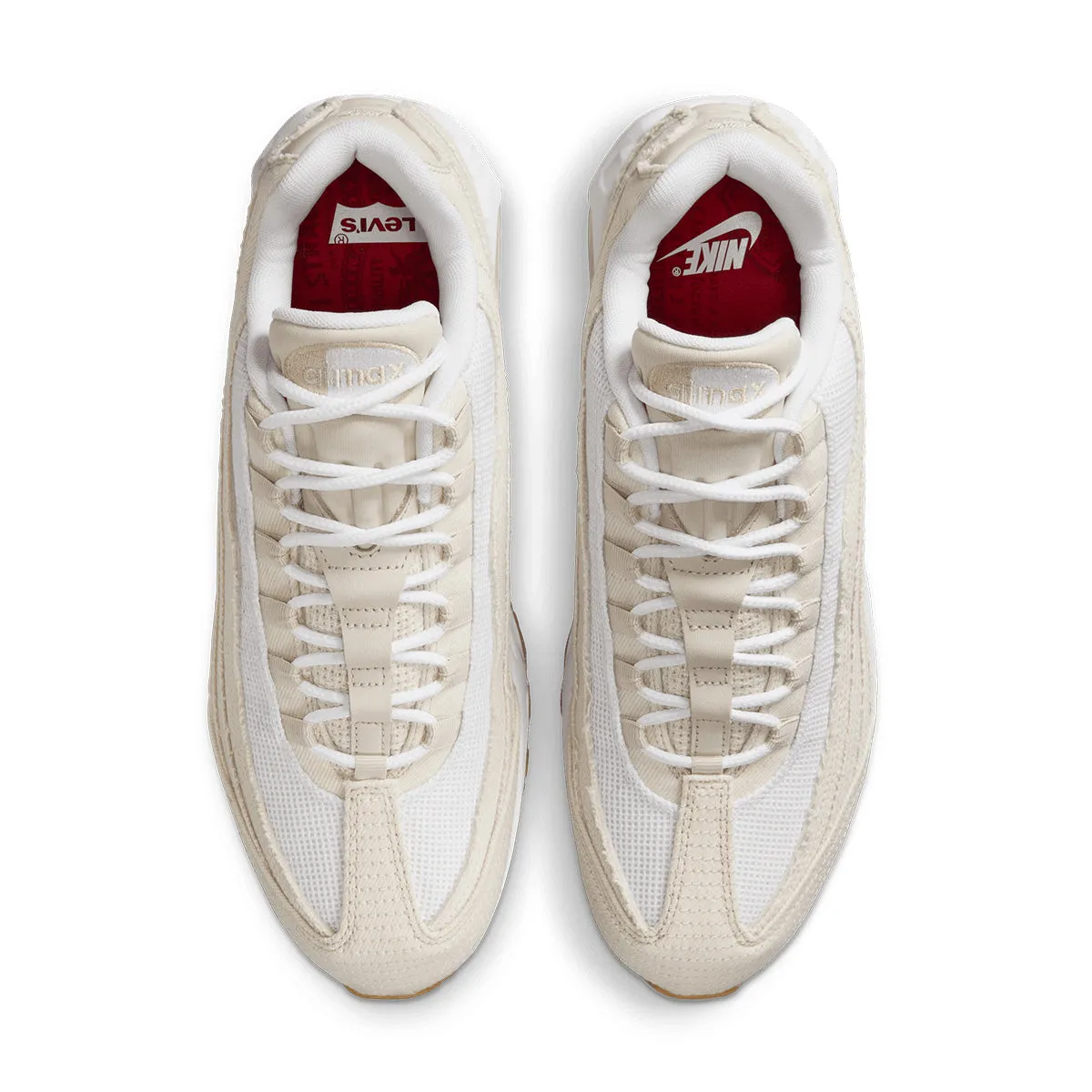 Run Free   Levi's Air Max 95 OG 'White'