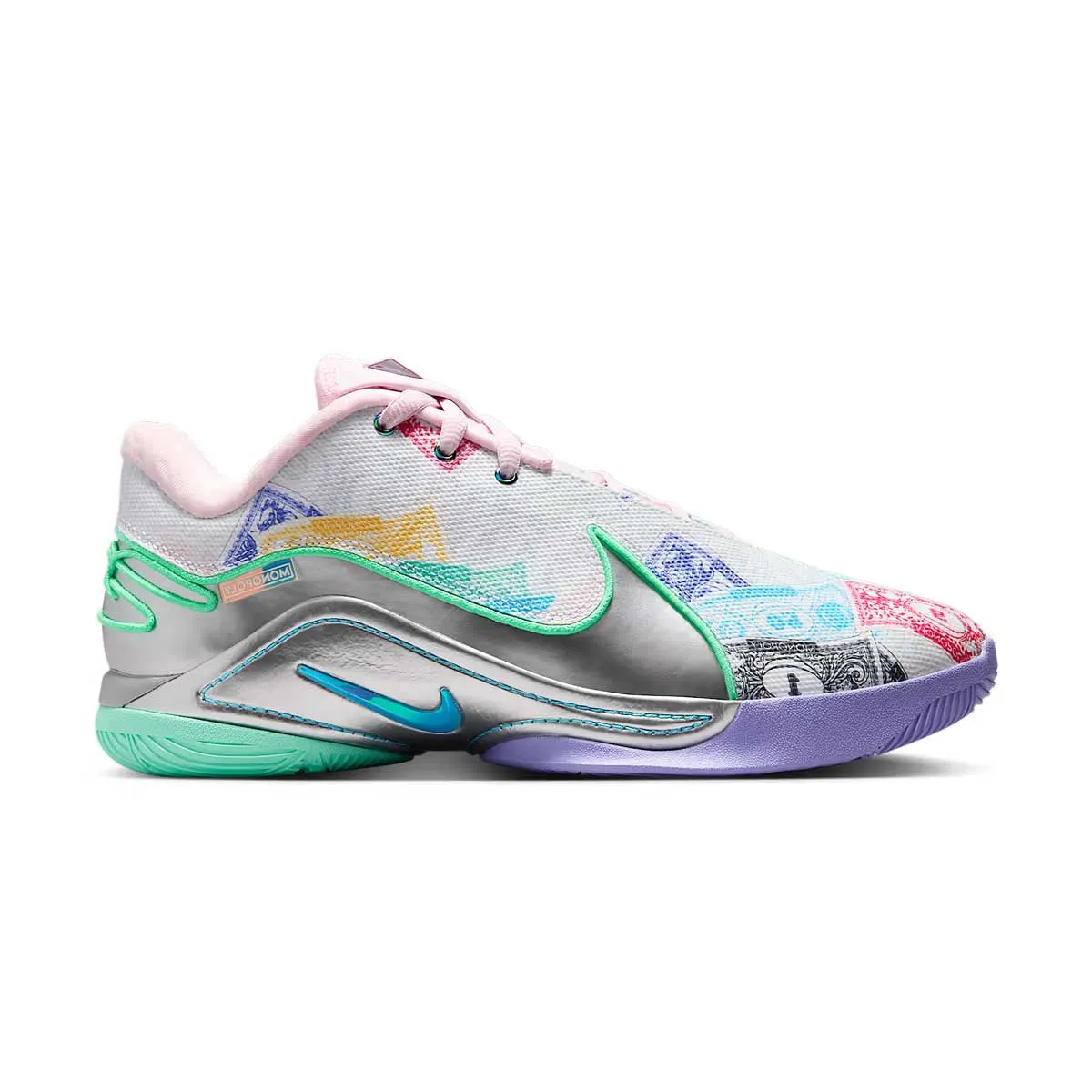 LeBron XXII 'Currency' EP 'White Green Glow' Chic Fit Mid Top