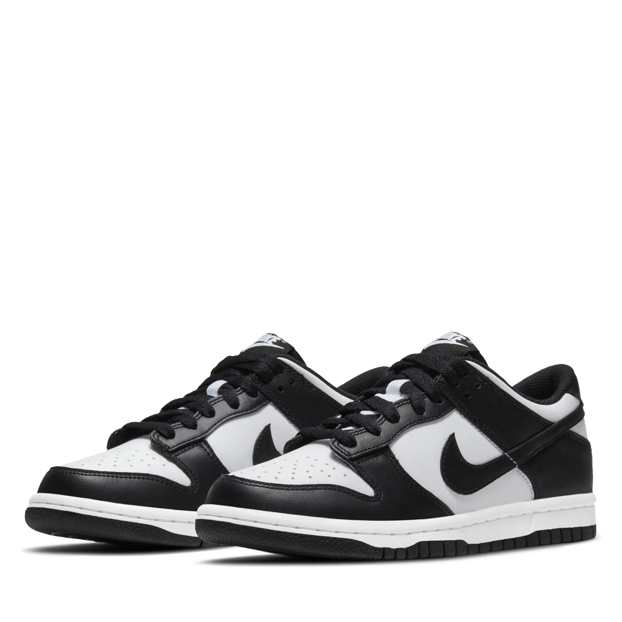 Nike Dunk Low Retro 'Panda' (GS) - White/Black Soft Knit