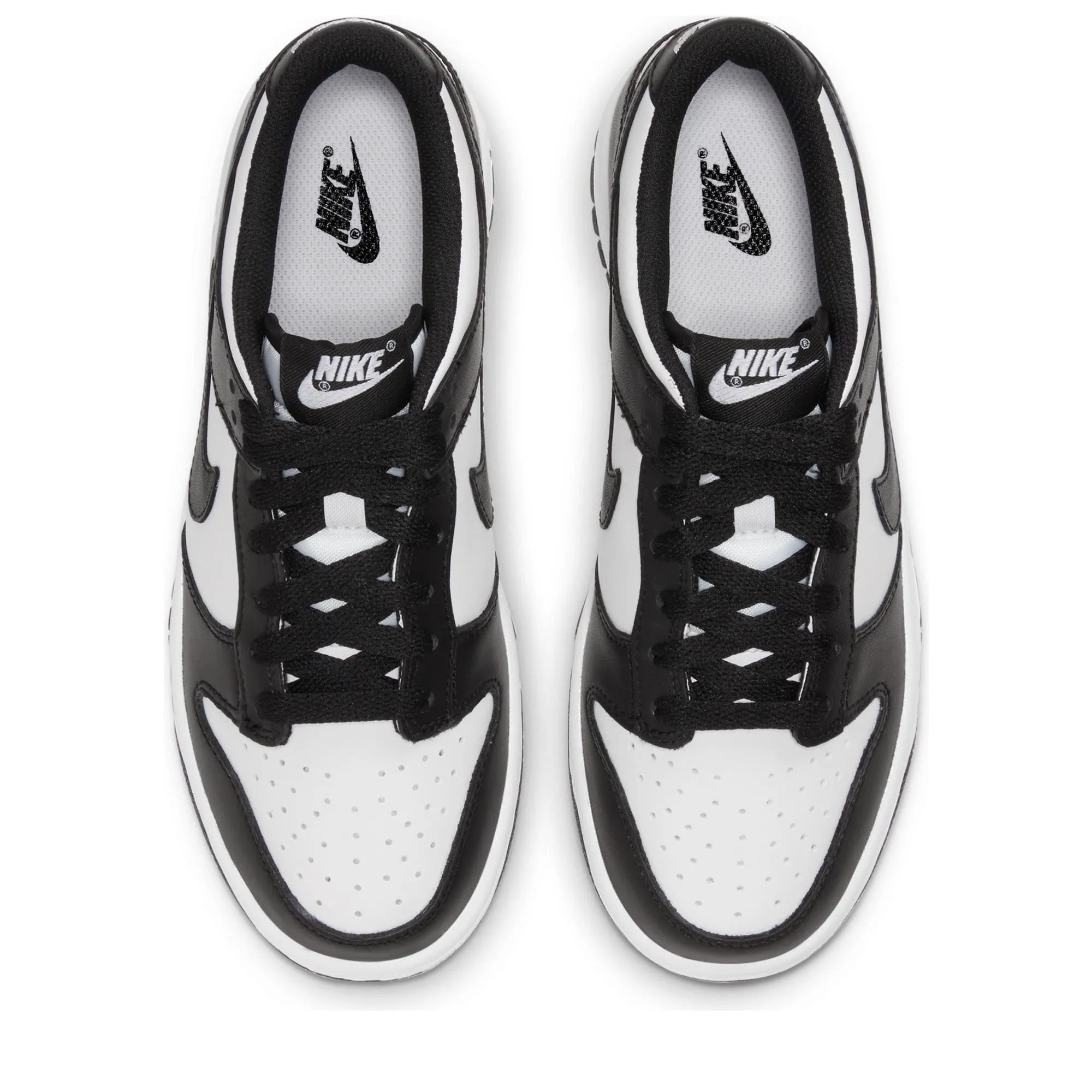 Ventilation Port System Non Slip Tread Nike Dunk Low Retro 'Panda' (GS) - White/Black