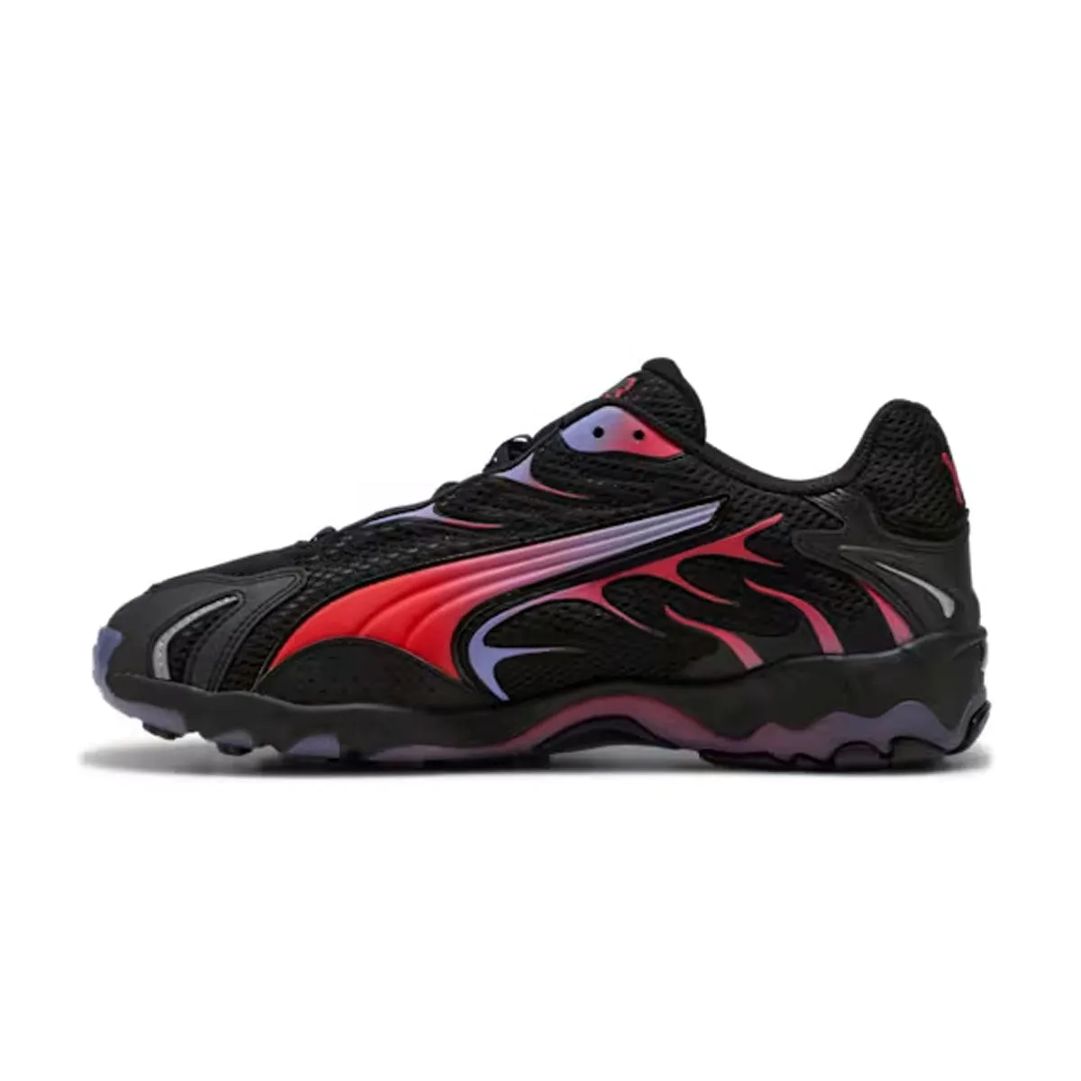 Inhale 'Puma Black Red' Firm Ground Step Tall