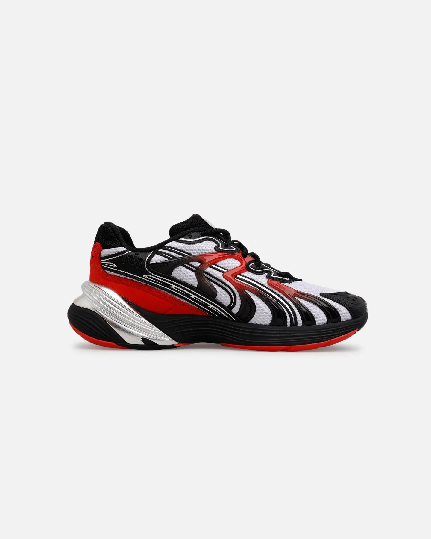 Puma Inverse Street X Black/Silver Gold Tone Low Arch