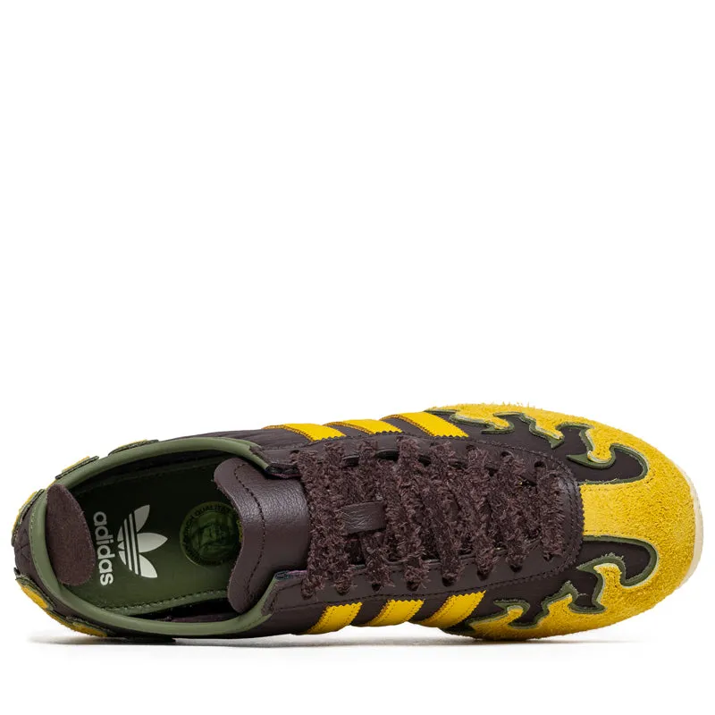 Durable Construction Brain Dead x Adidas Japan Lo - Shadow Brown/Yellow