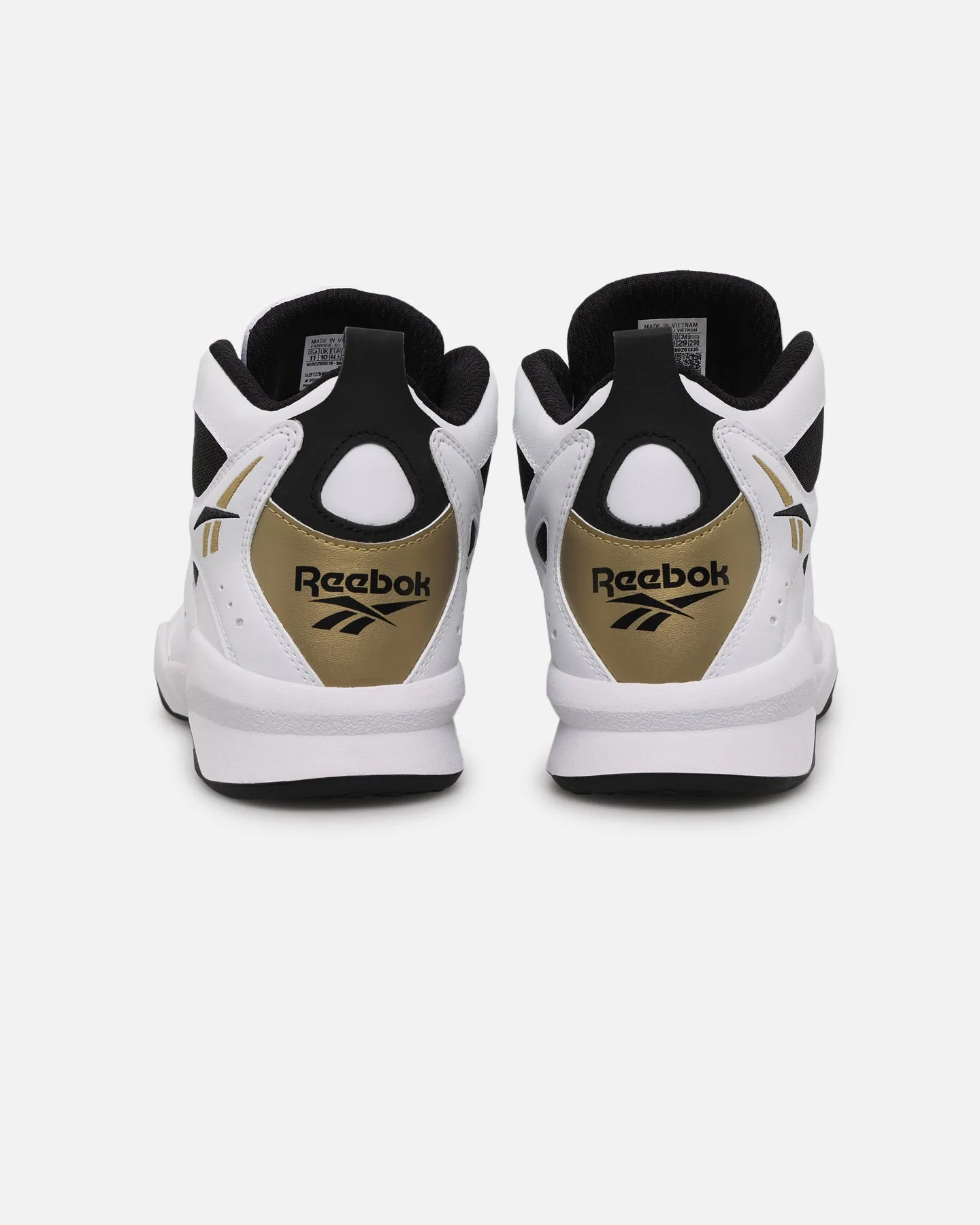 Reebok Above The Rim Decimator White/Black Carry Easy
