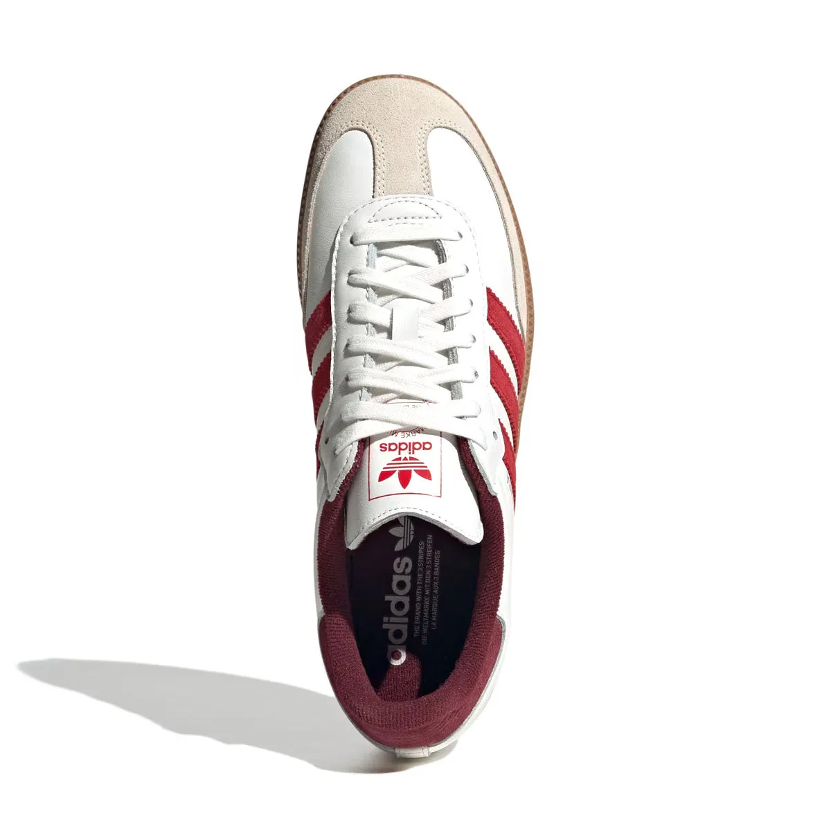 Chic Flair Samba OG 'Core White Better Scarlet'