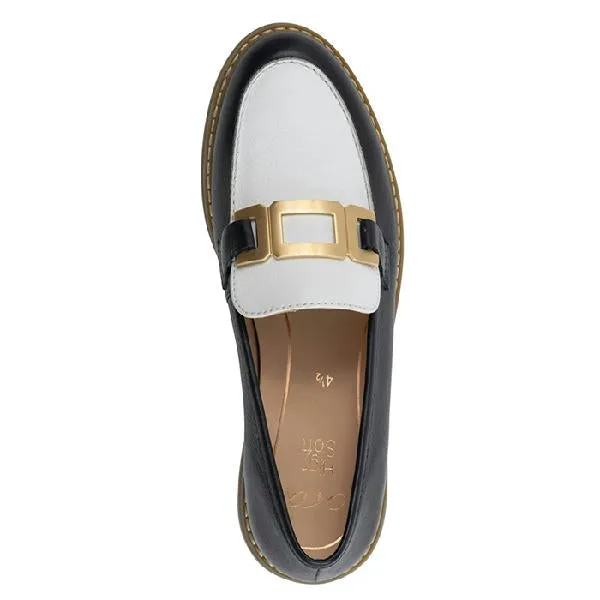 Womens Ara Katsura in Navy/White Outdoor Day Textile Upper