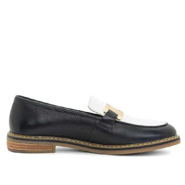 Womens Ara Katsura in Navy/White Roll Step