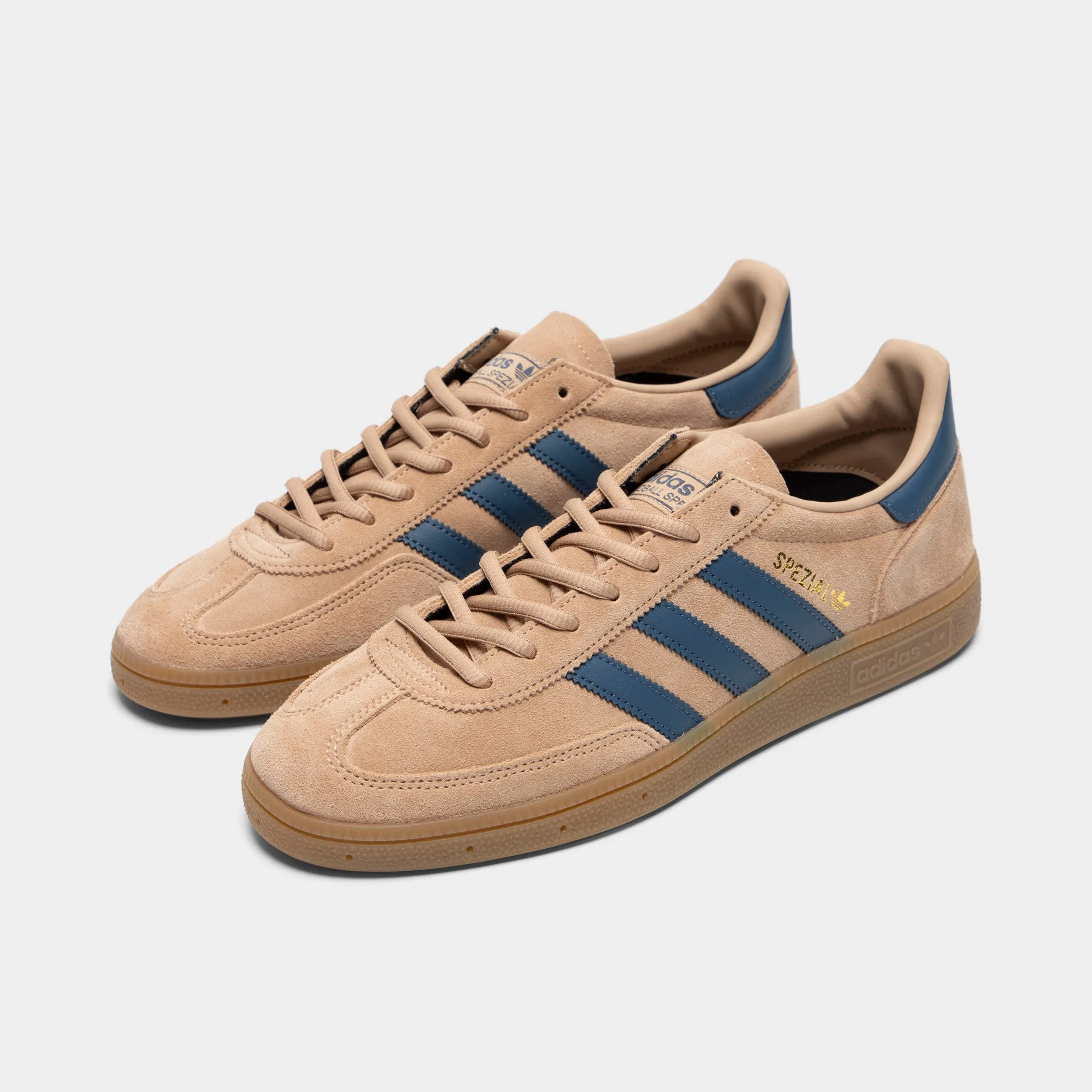 adidas Originals Handball Spezial Warm Sandstorm / Blue Lifestyle Fit Lift Step