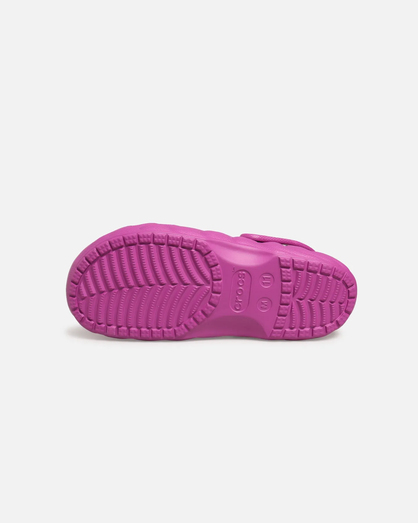 Soul Step Crocs Classic Lined Over Puff Clog Purple