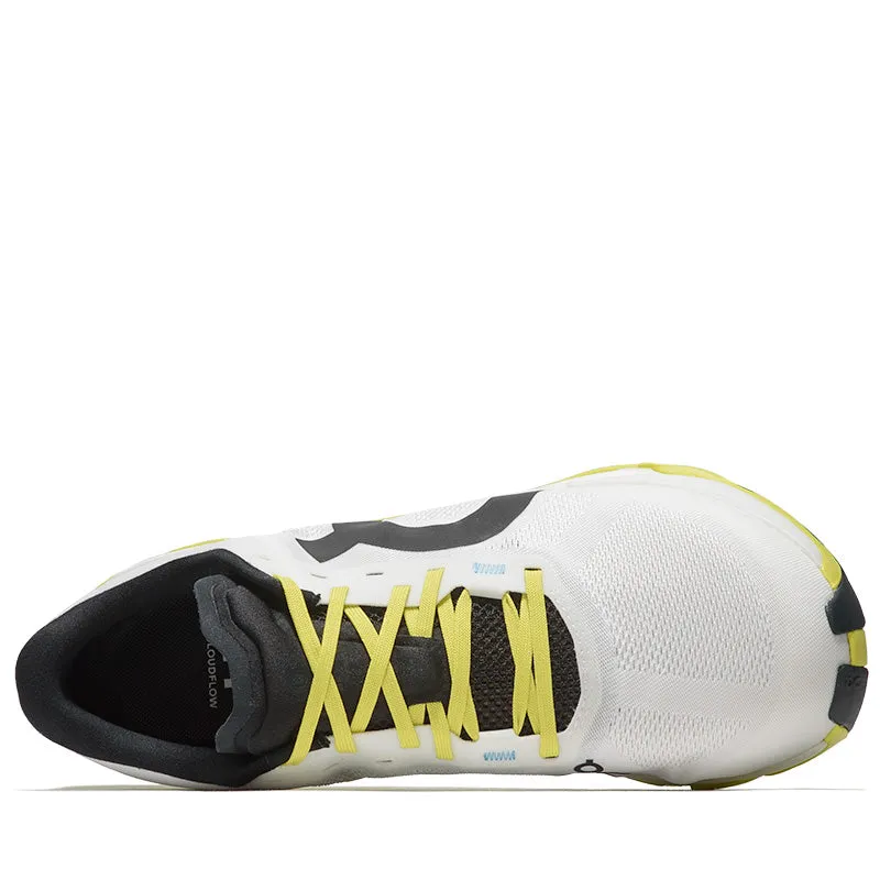 On Cloudflow 5 - White/Lime Street Wear Trail Running