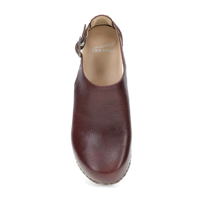 Grounded Steps Womens Dansko Sassy in Cordovan