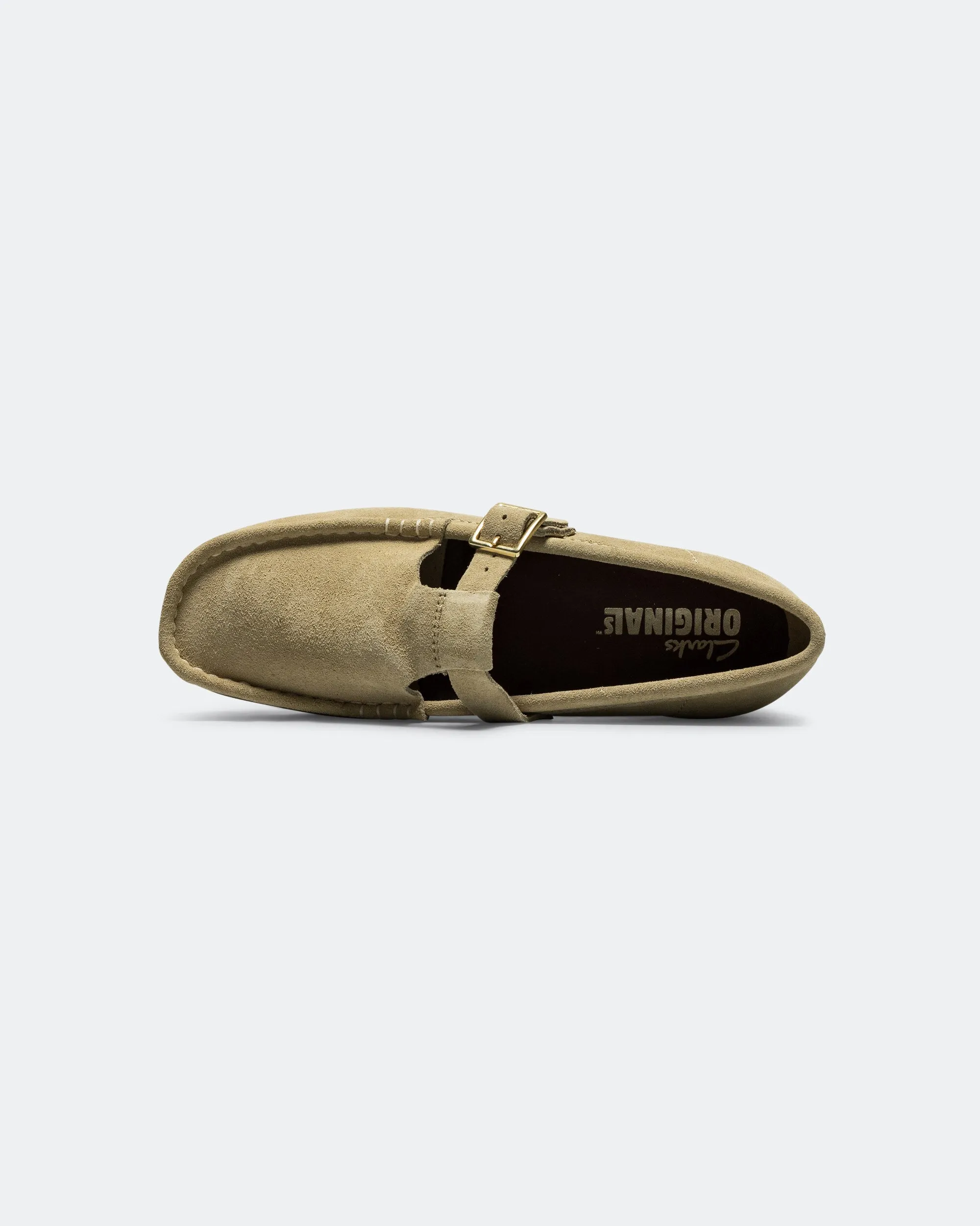 Womens Wallabee T Bar - Maple Suede Light Mesh On-the-Go Wear