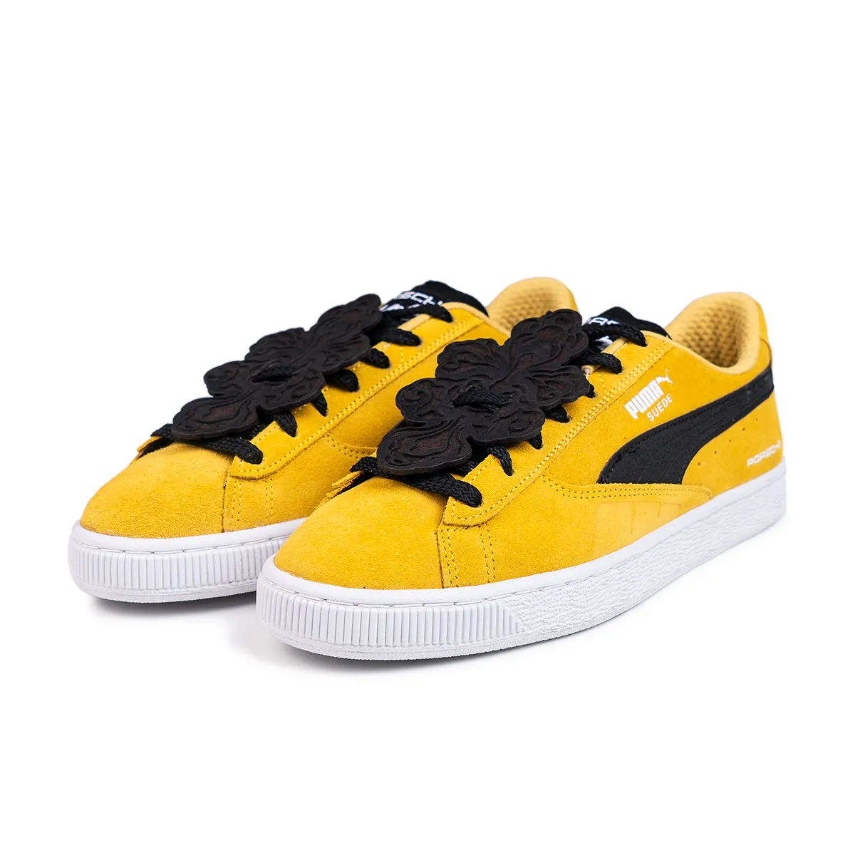 Comfort footbed   Limited Edt   Porsche Legacy Suede Torque 'Sport Yellow'