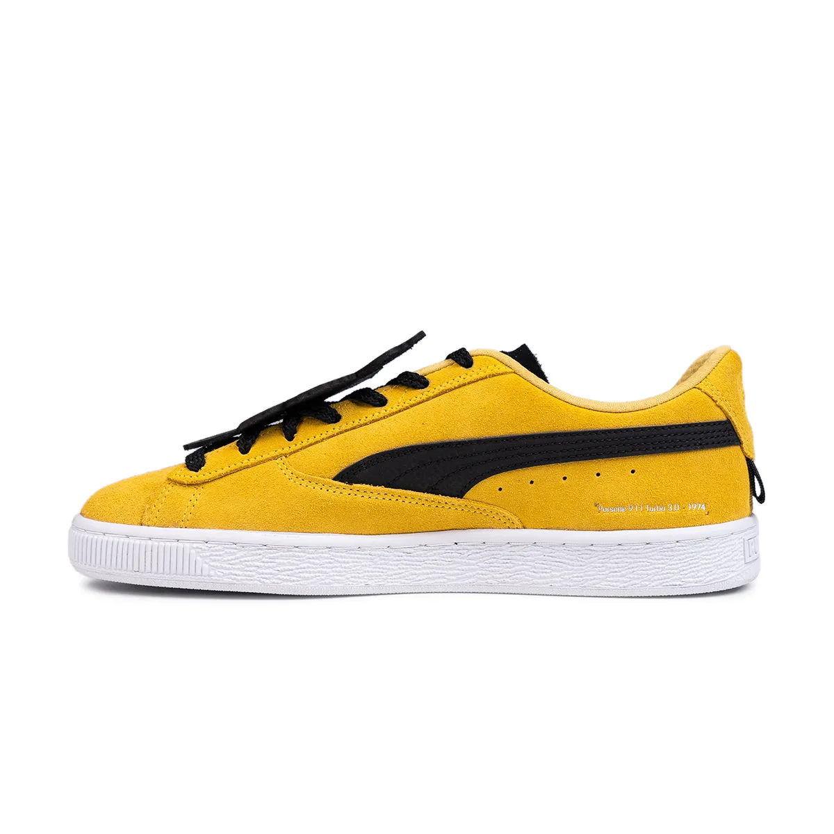   Limited Edt   Porsche Legacy Suede Torque 'Sport Yellow' Foot Support