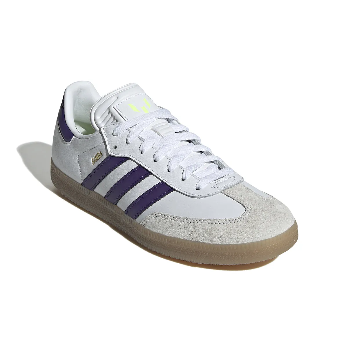   Lionel Messi Samba Indoor Boots 'Cloud White Purple' Energy Boost