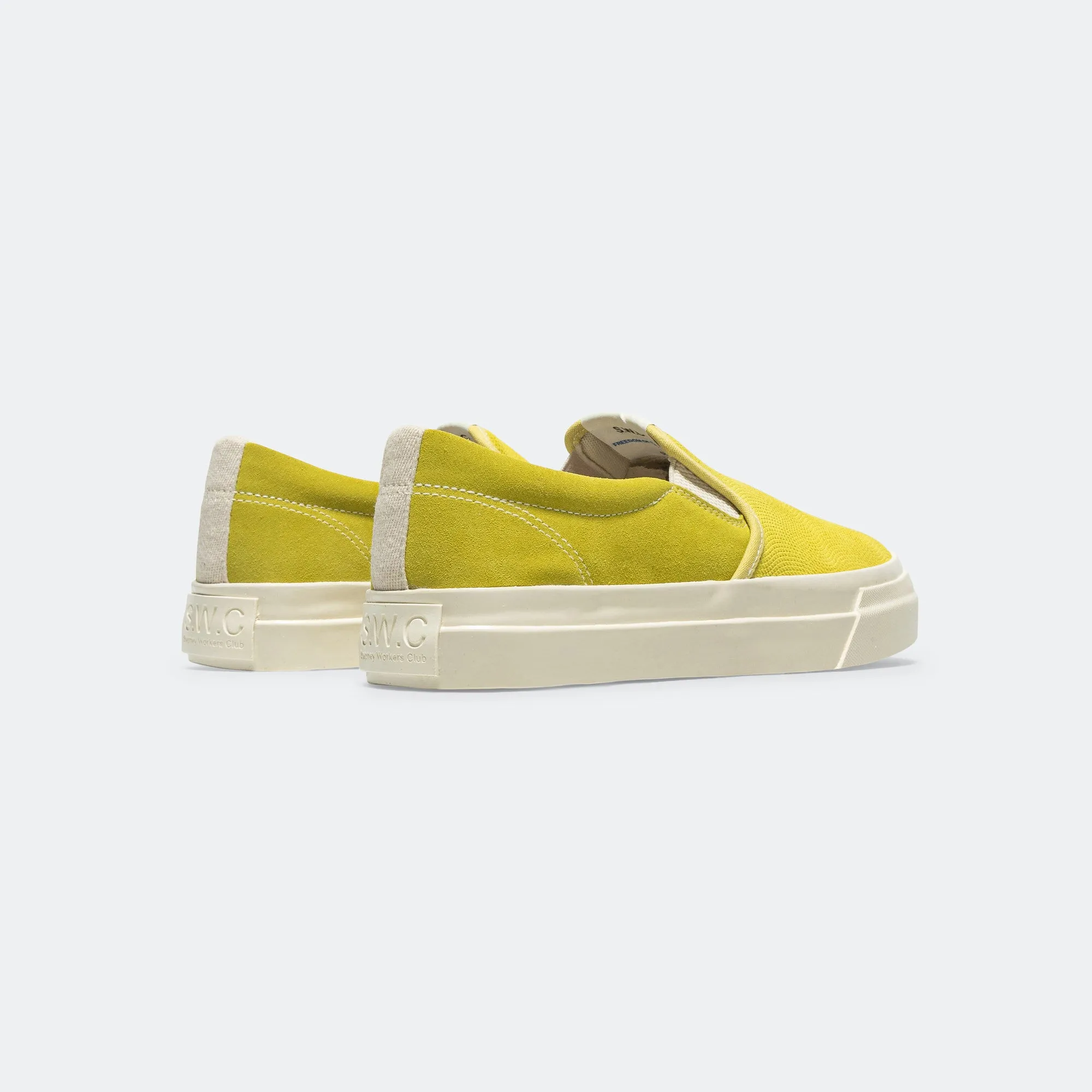 High Traction Non Marking Lister Raw Suede - Acid