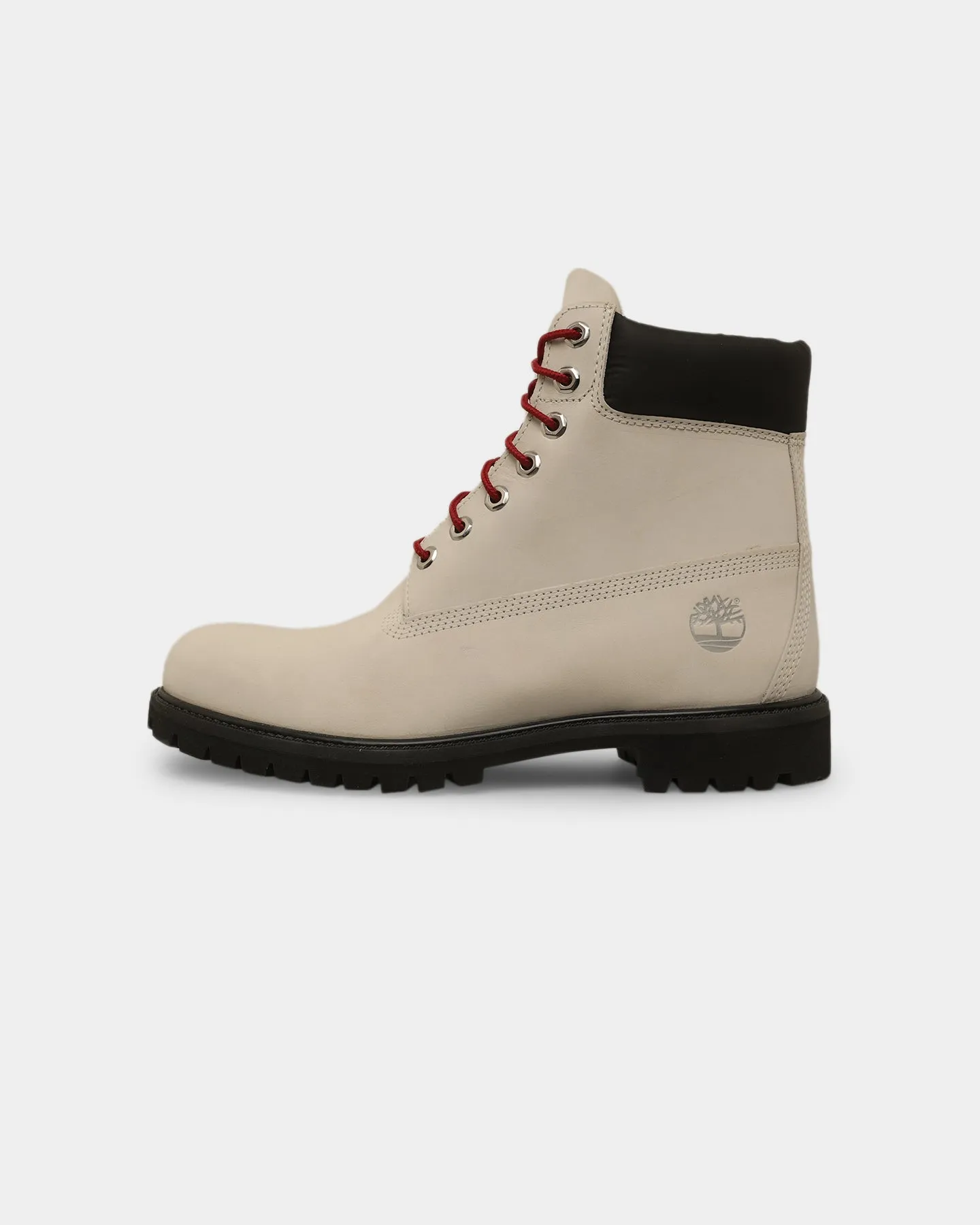 Dock Easy Mountain Strong Timberland 6" Premium Boot White Nubuck