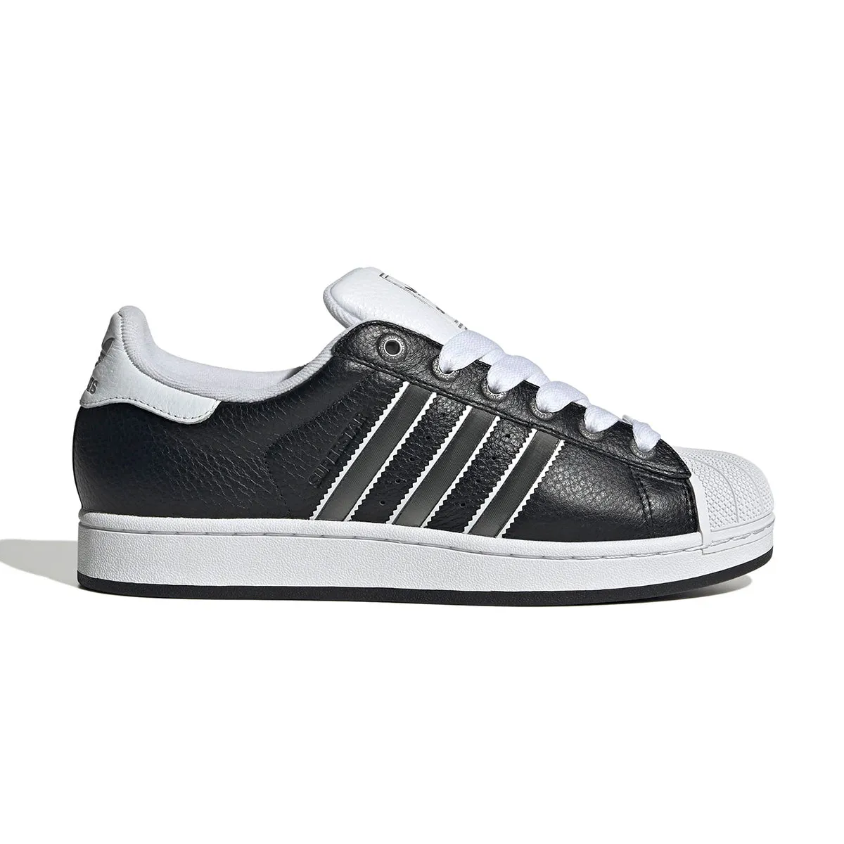 Adjustable Fit Durable Material Superstar II 'Core Black Metallic Silver White'