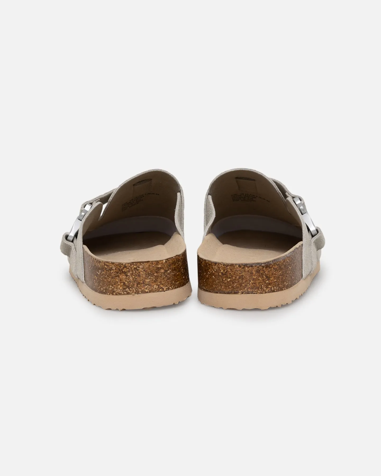 Long Move Cushioned Insole Loiter Spire Mule Grey