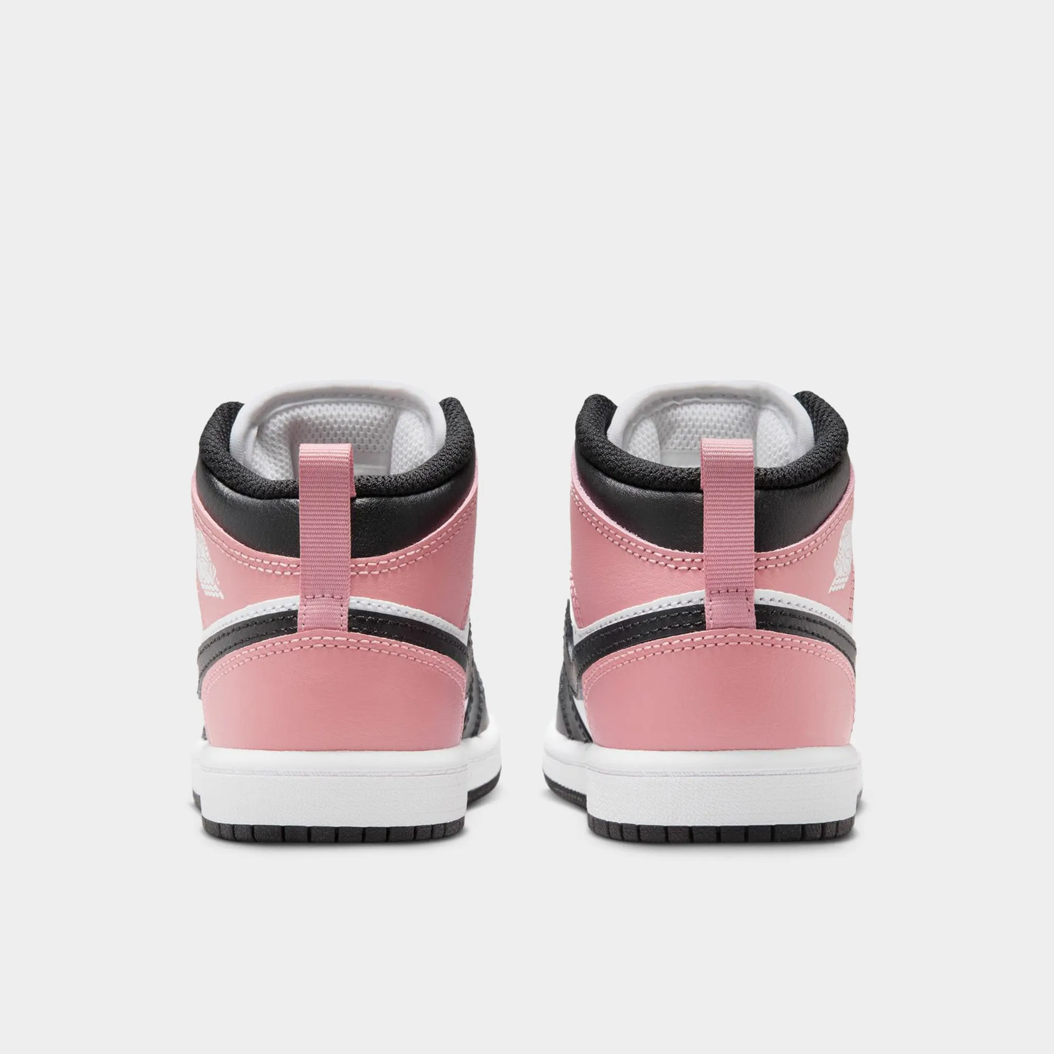 Leisure Fit Jordan 1 Mid PS White / Black - Rust Pink