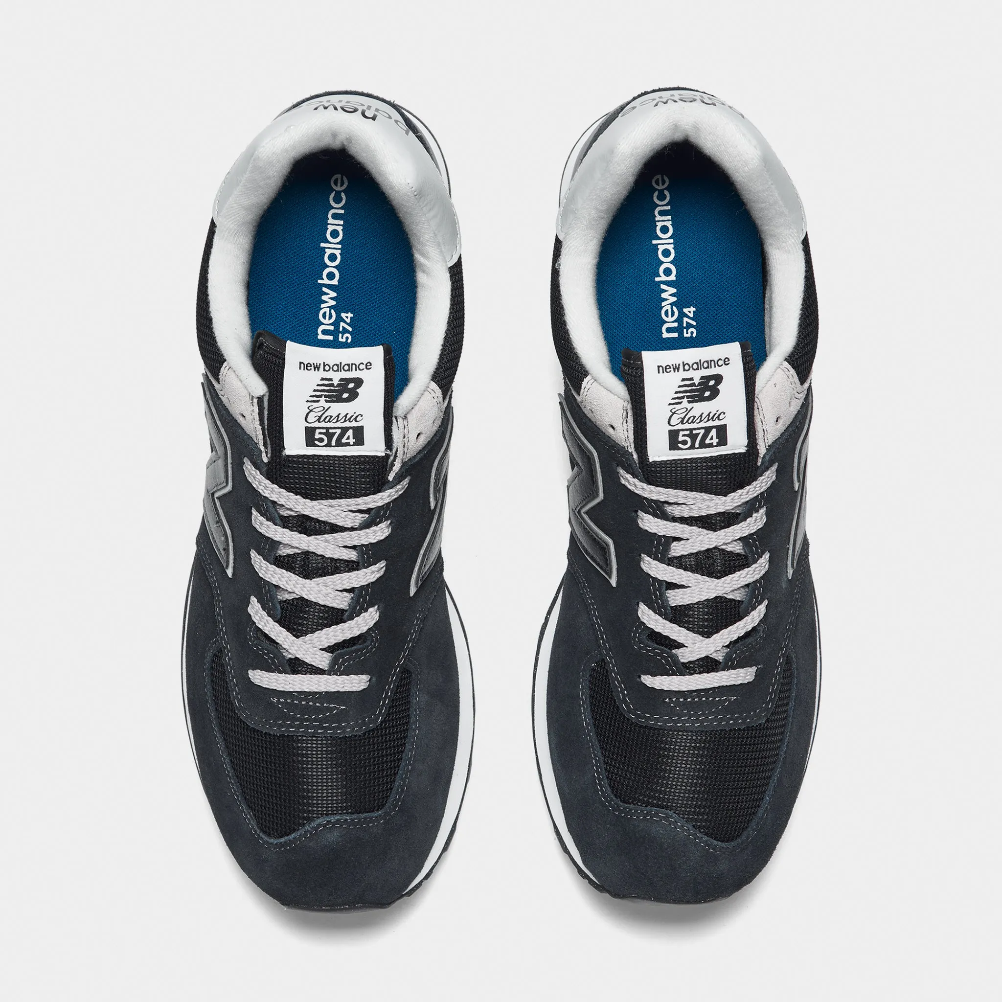New Balance ML574EVB / Black Adjustable Fit