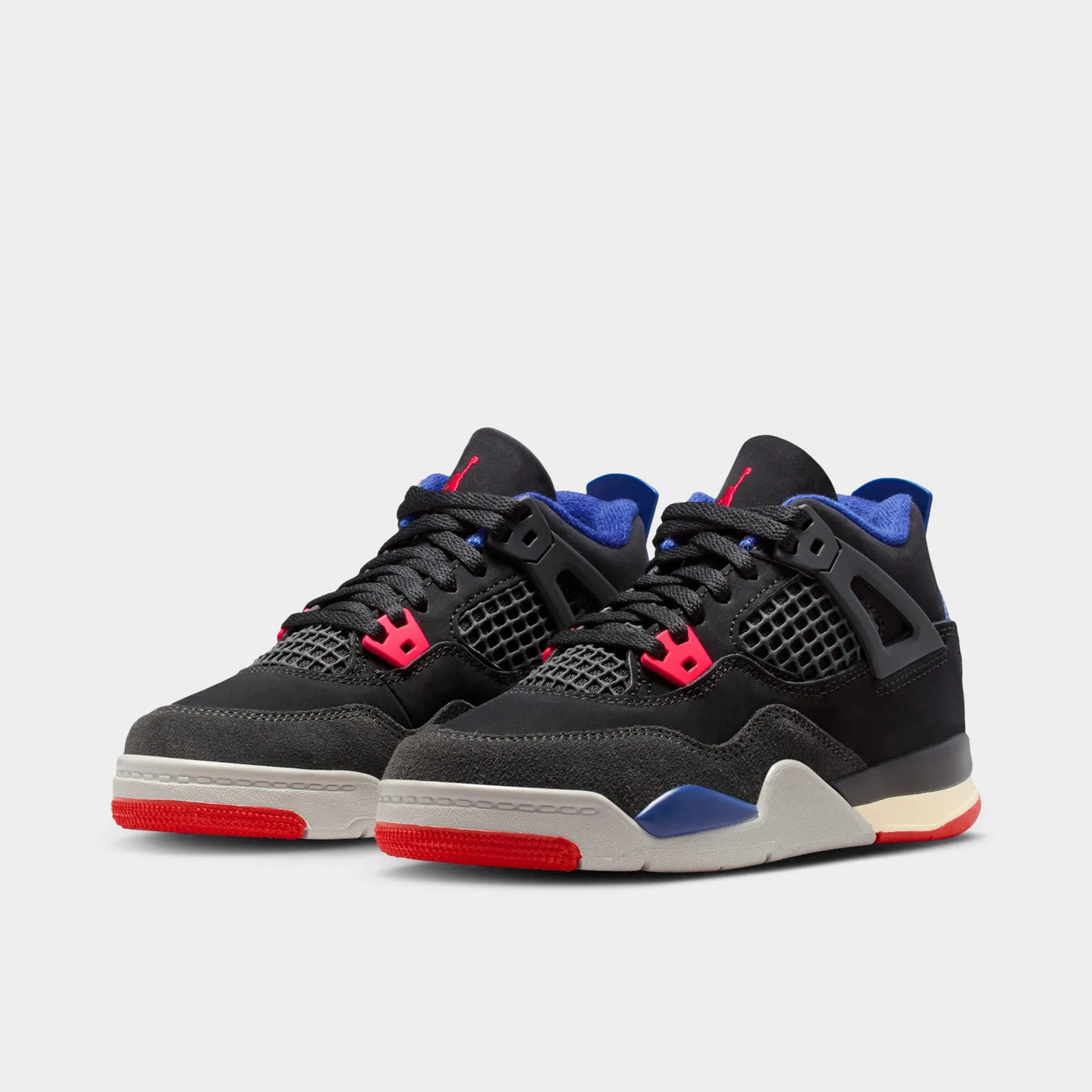 Urban Chill Kind Glow Jordan 4 Retro PS Black / Fire Red - Deep Royal Blue