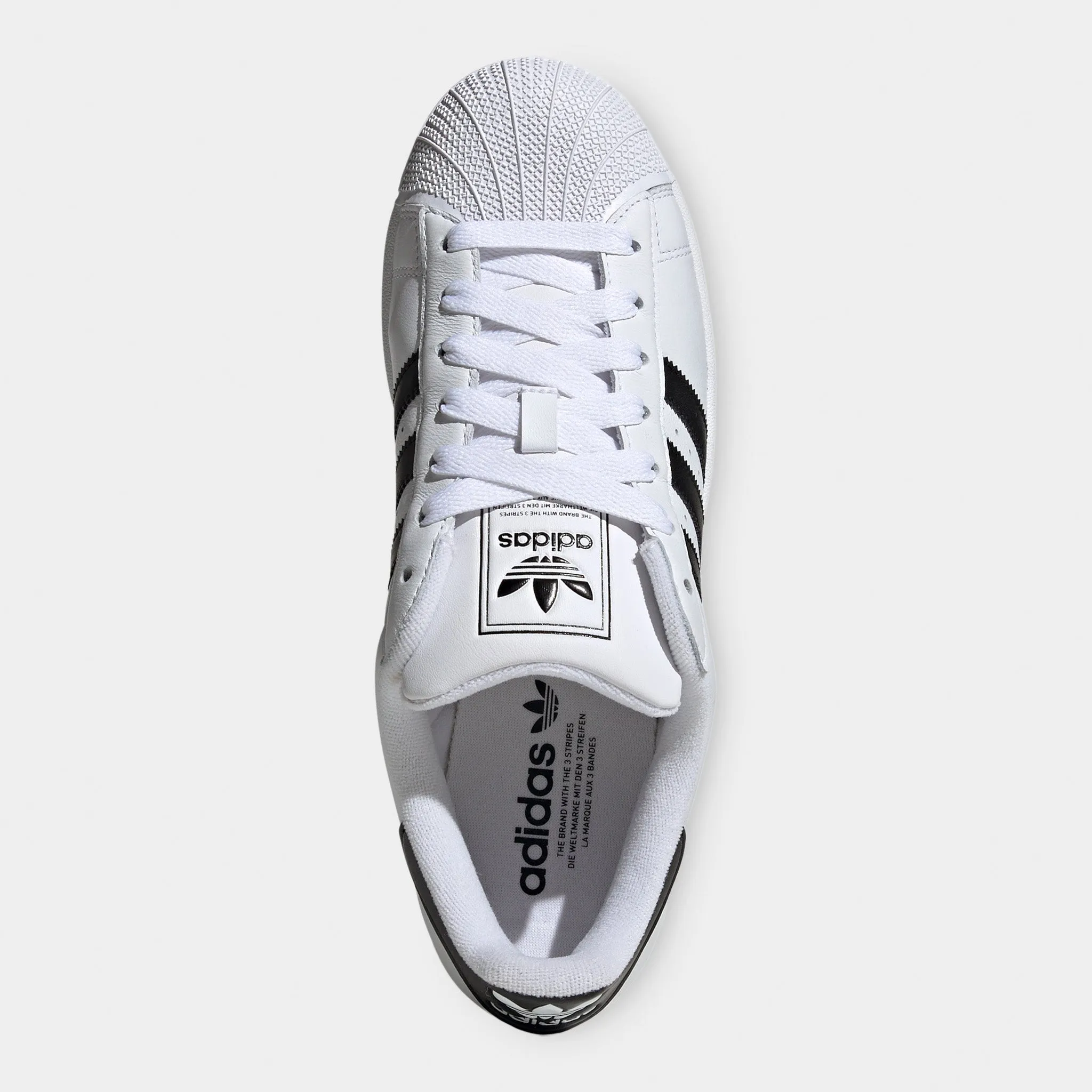 Bright Gold adidas Superstar II White / Black