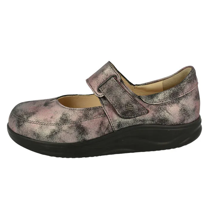 Womens Finn Comfort Nagasaki in Rose Tempesta Fog Path