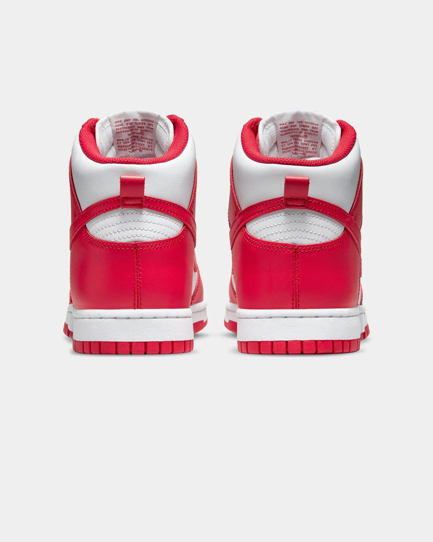 Nike Dunk High Retro University red Crystal Glow