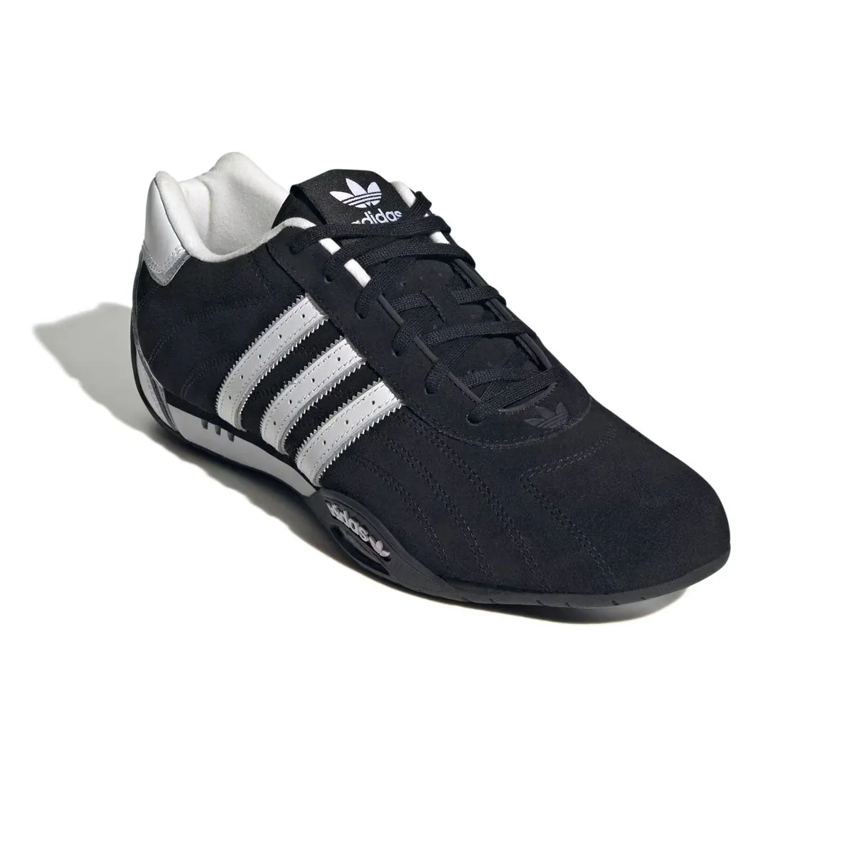 Adi Racer Low 'Black White' Scandi Clean All Comfort