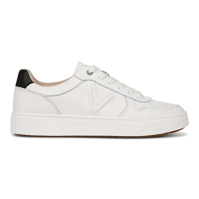 Womens Vionic Kimmie Court in White Shore Path Wear-Ready Shoes