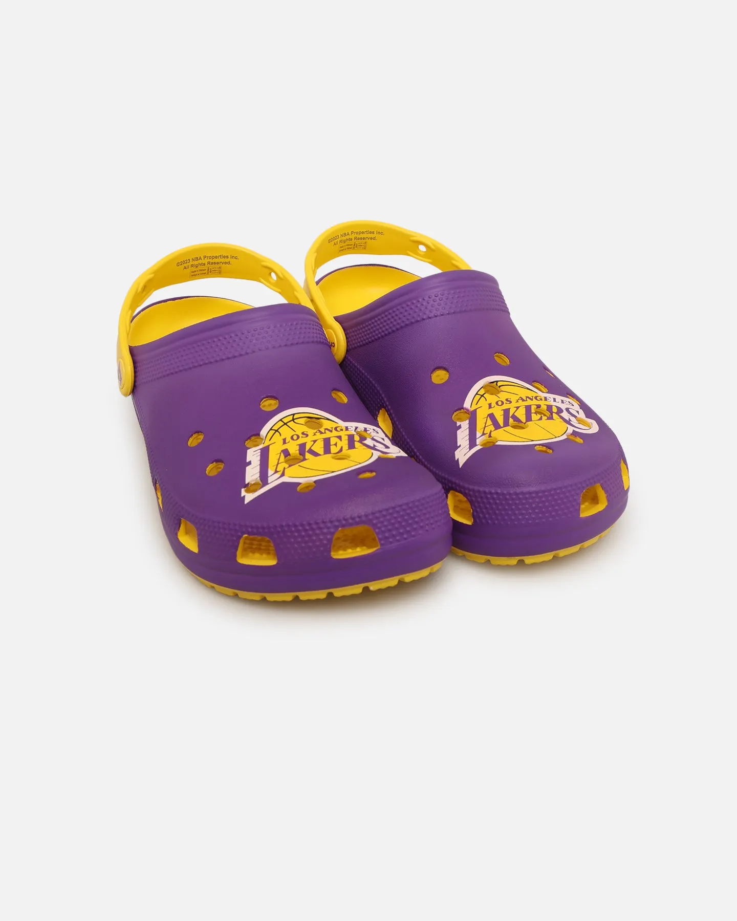 Crocs X NBA Los Angeles Lakers Classic Clog OTC Hot Mood Rapid pace